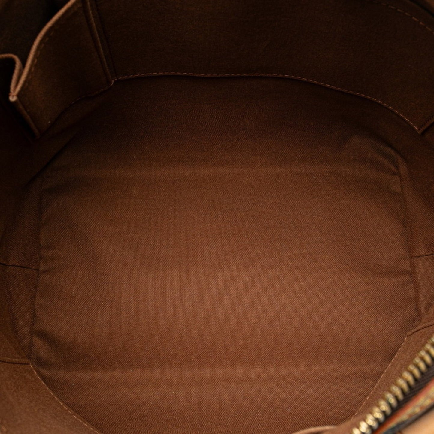 Louis Vuitton Palermo PM, Brown, Canvas, handbag