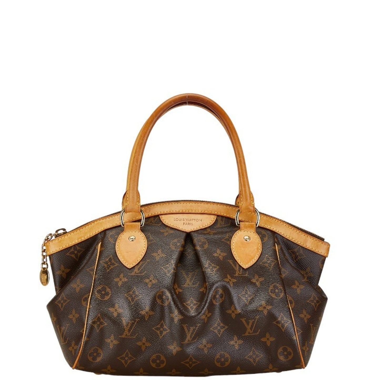Louis Vuitton Tivoli, Brown, Canvas, tote