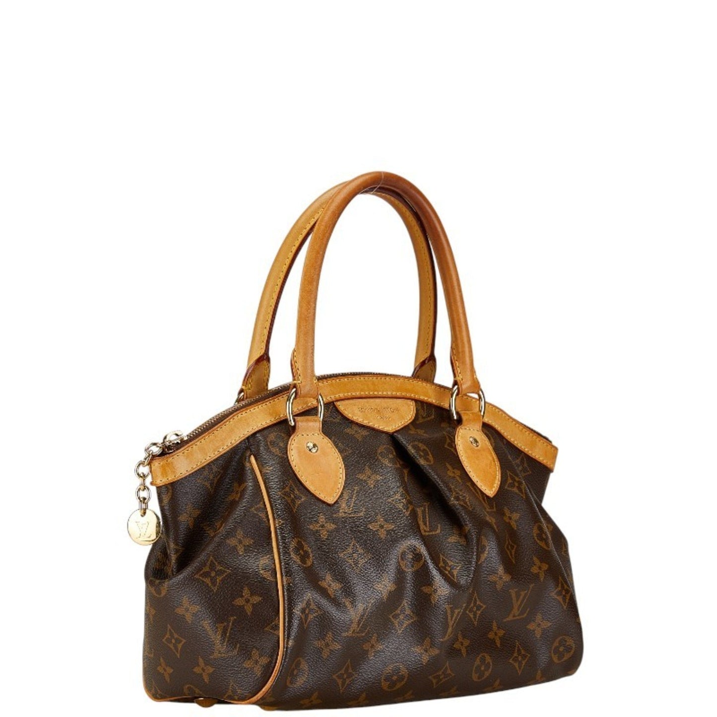 Louis Vuitton Tivoli, Brown, Canvas, tote
