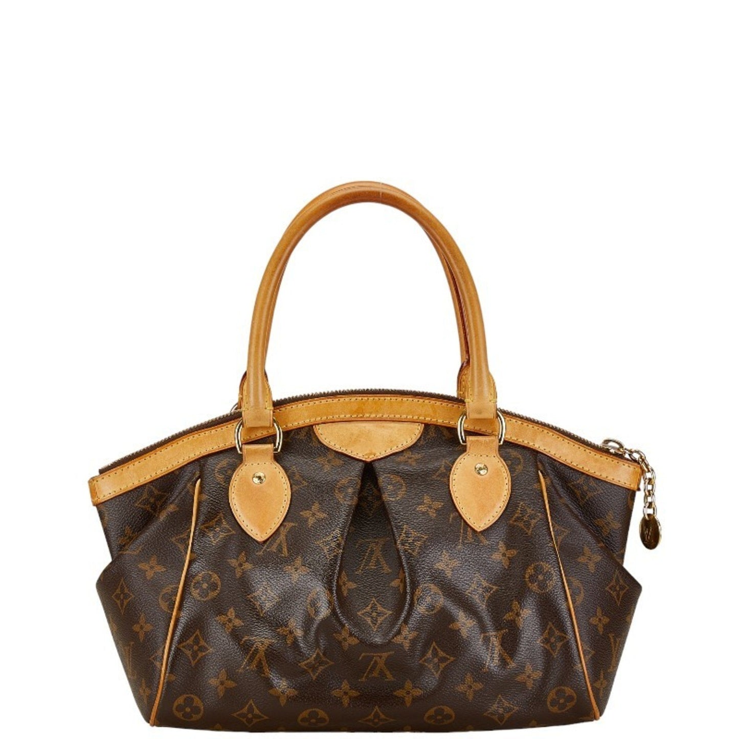 Louis Vuitton Tivoli, Brown, Canvas, tote