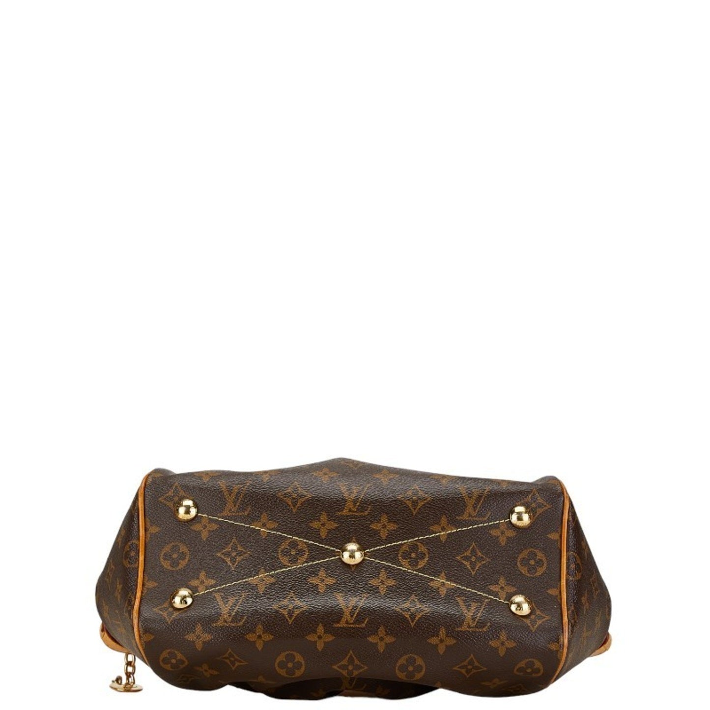 Louis Vuitton Tivoli, Brown, Canvas, tote