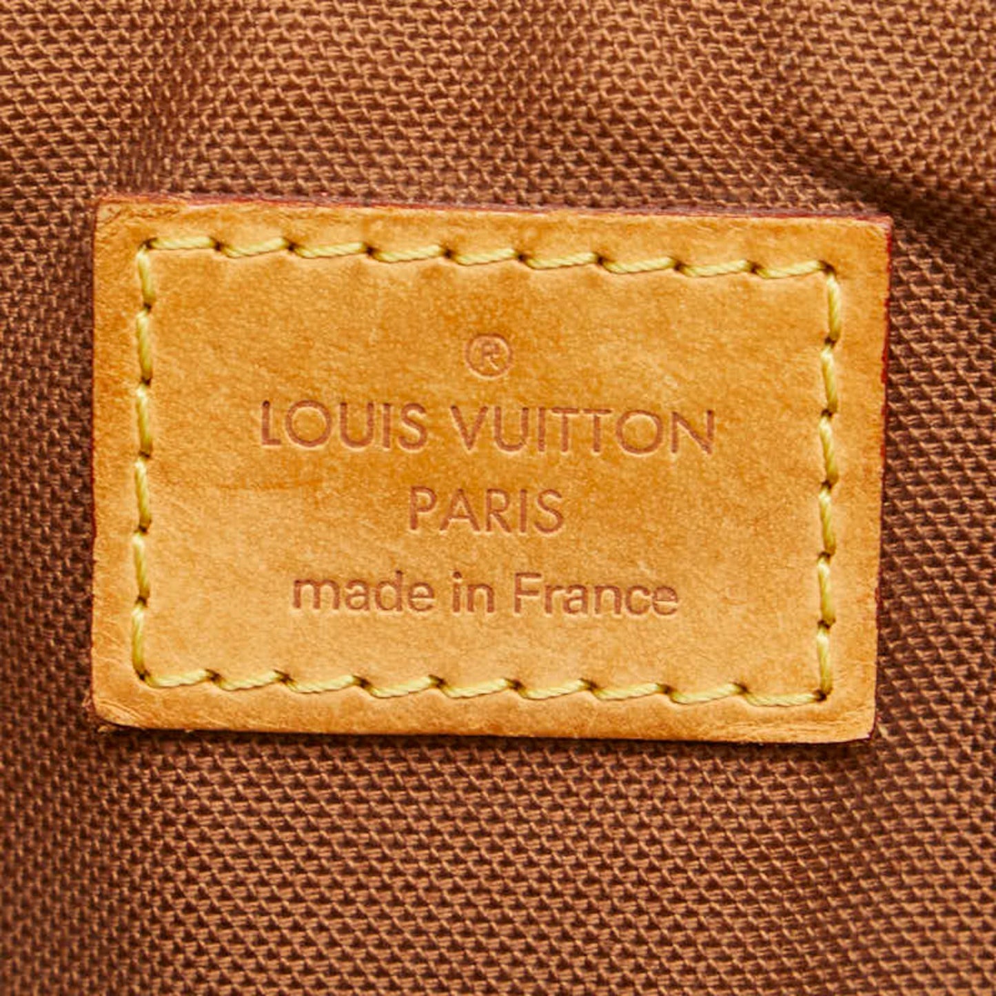 Louis Vuitton Tivoli, Brown, Canvas, tote