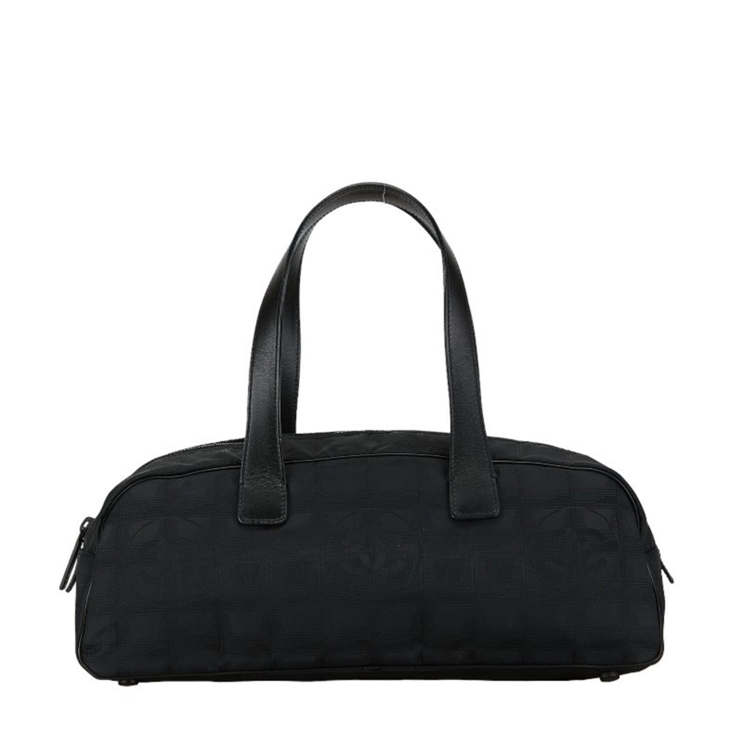 Chanel Travel line, Black, Leather, handbag
