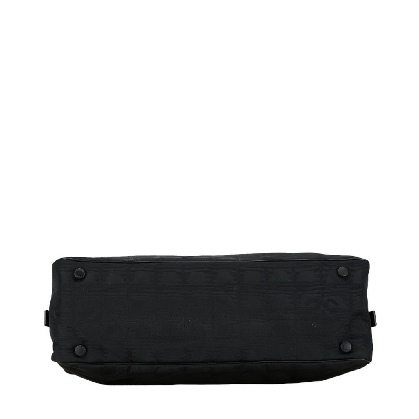 Chanel Travel line, Black, Leather, handbag