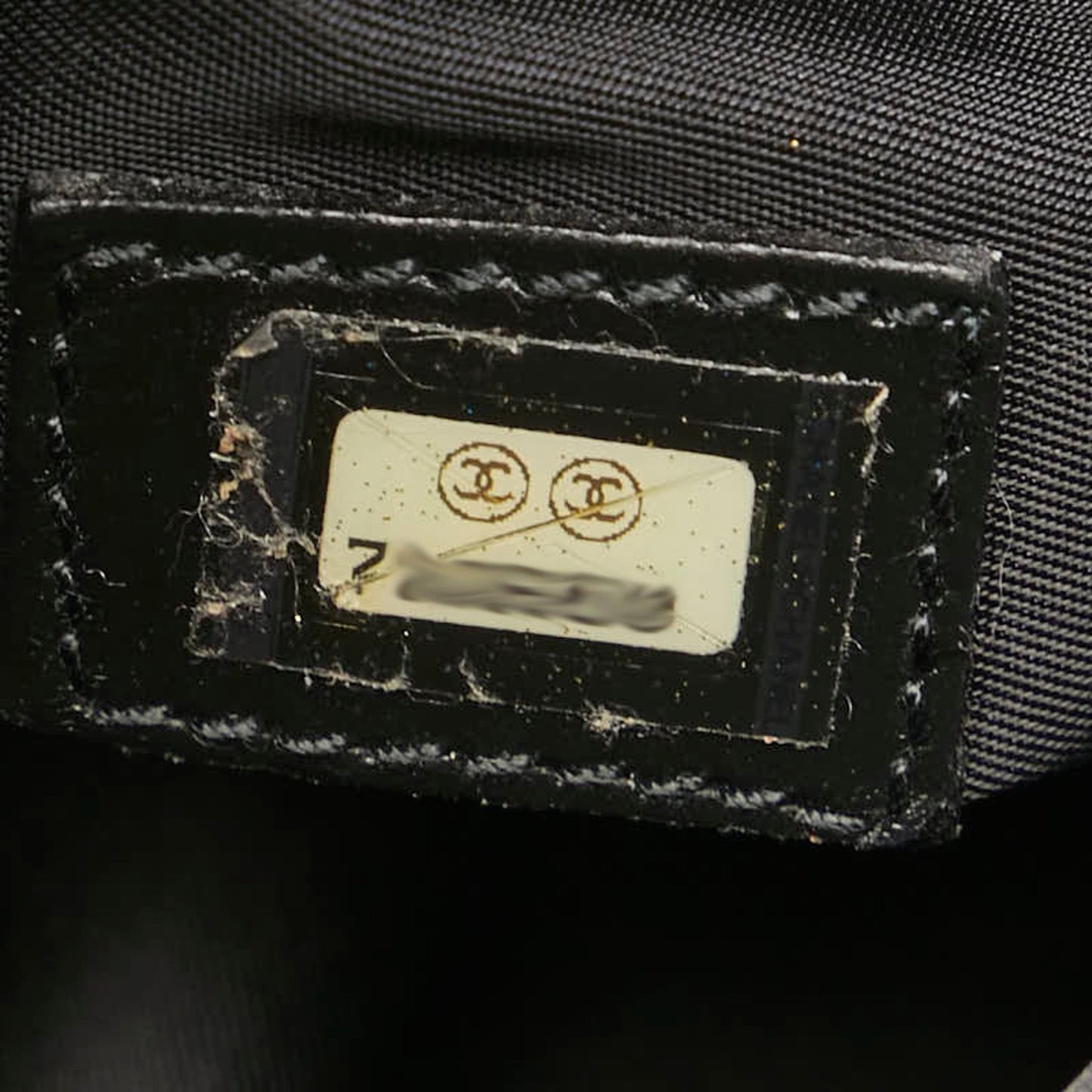 Chanel Travel line, Black, Leather, handbag