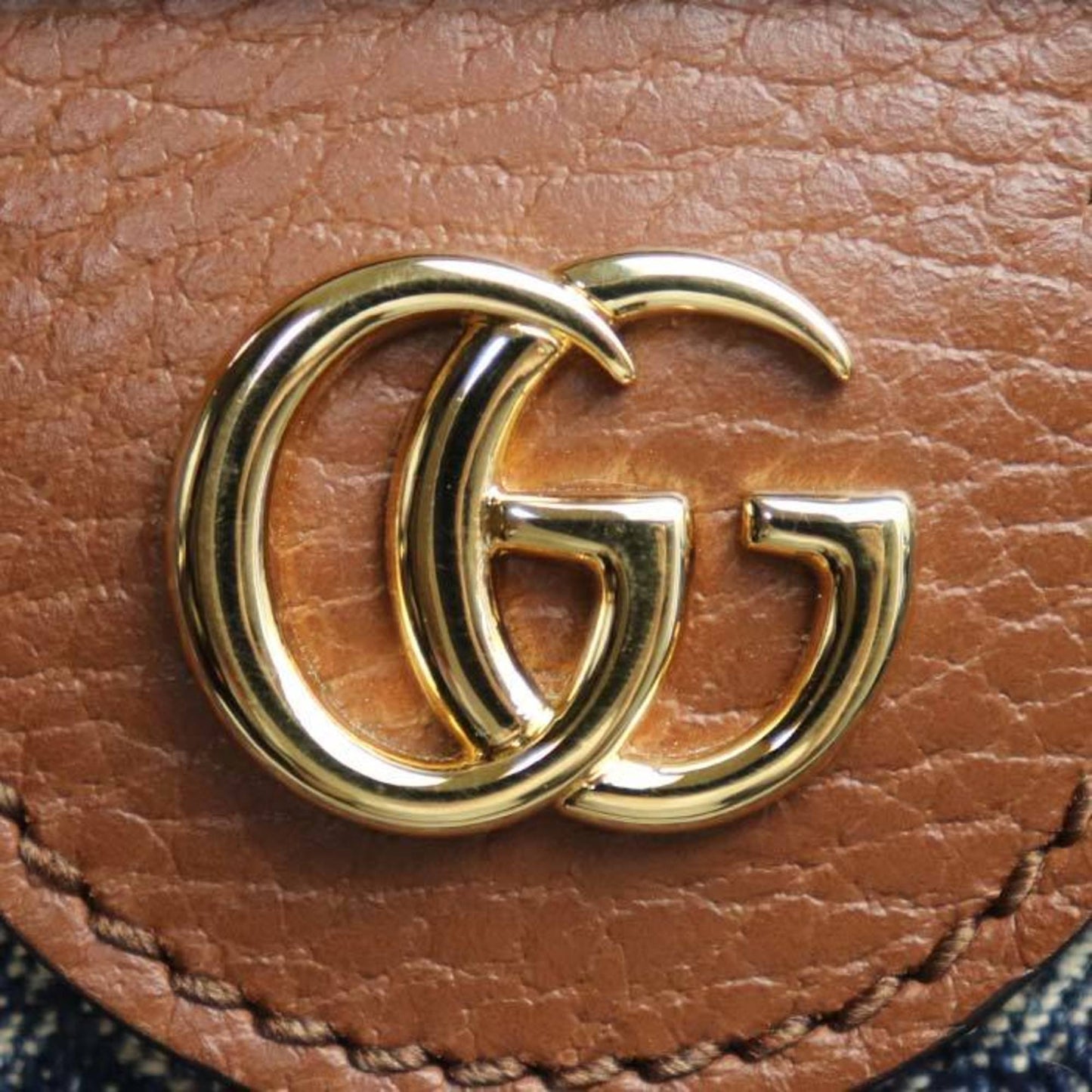 Gucci GG Denim, Navy, Denim - Jeans, tote