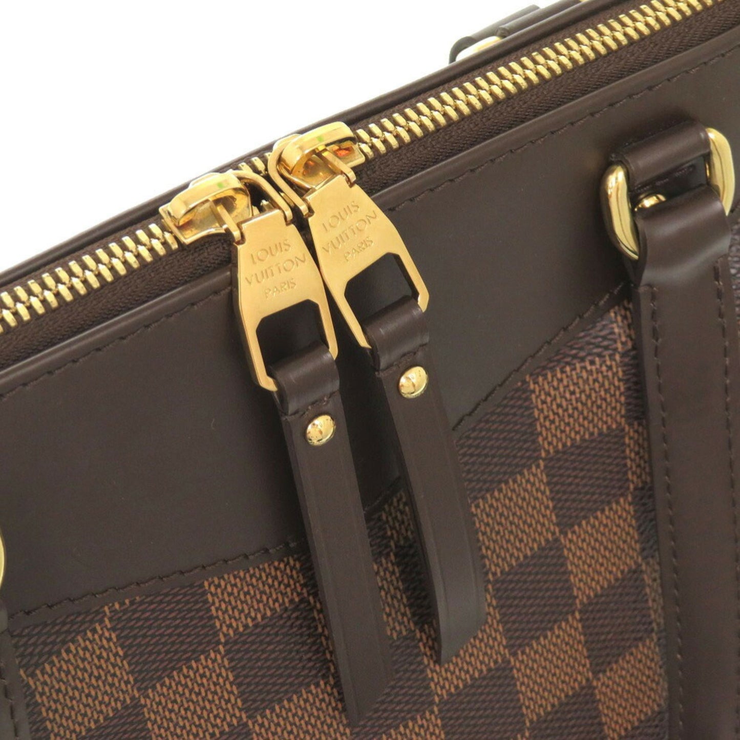 Louis Vuitton Westminster, Brown, Canvas, handbag