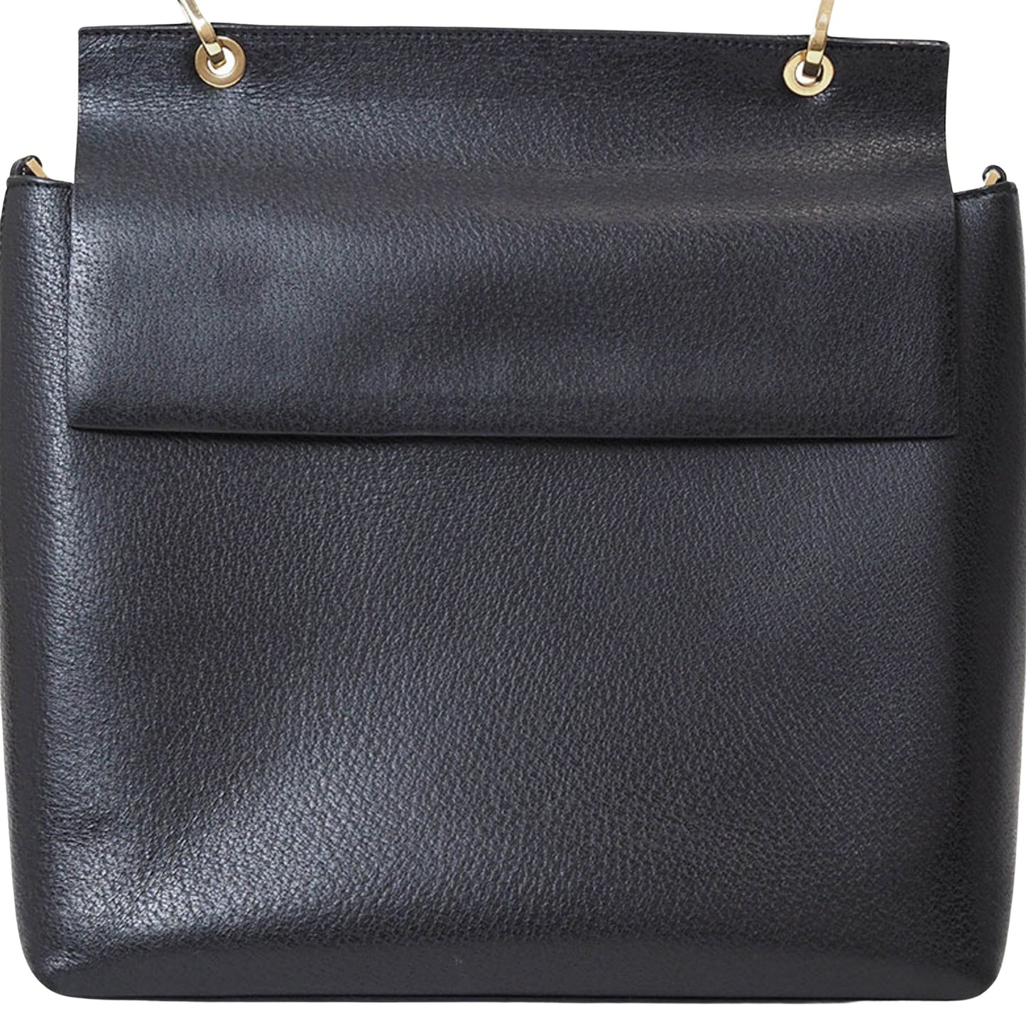 Gucci Bamboo, Black, Leather, handbag