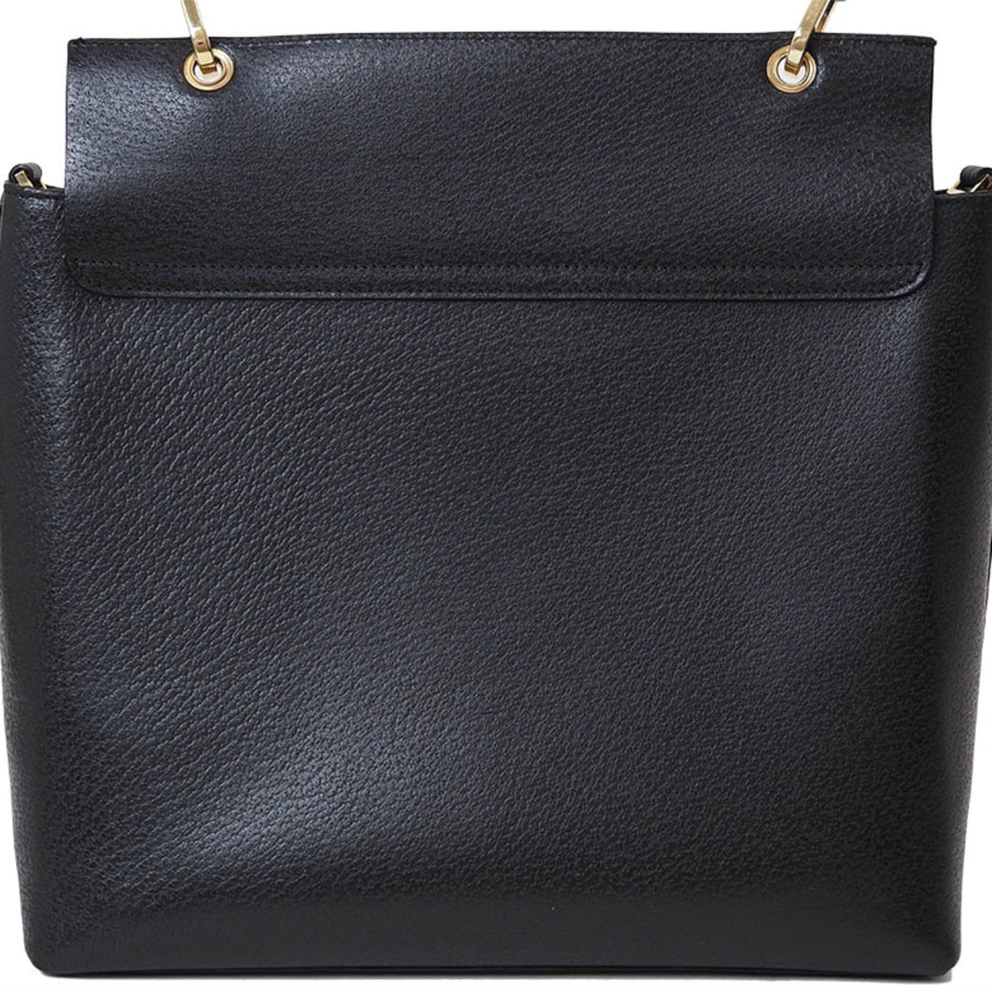 Gucci Bamboo, Black, Leather, handbag