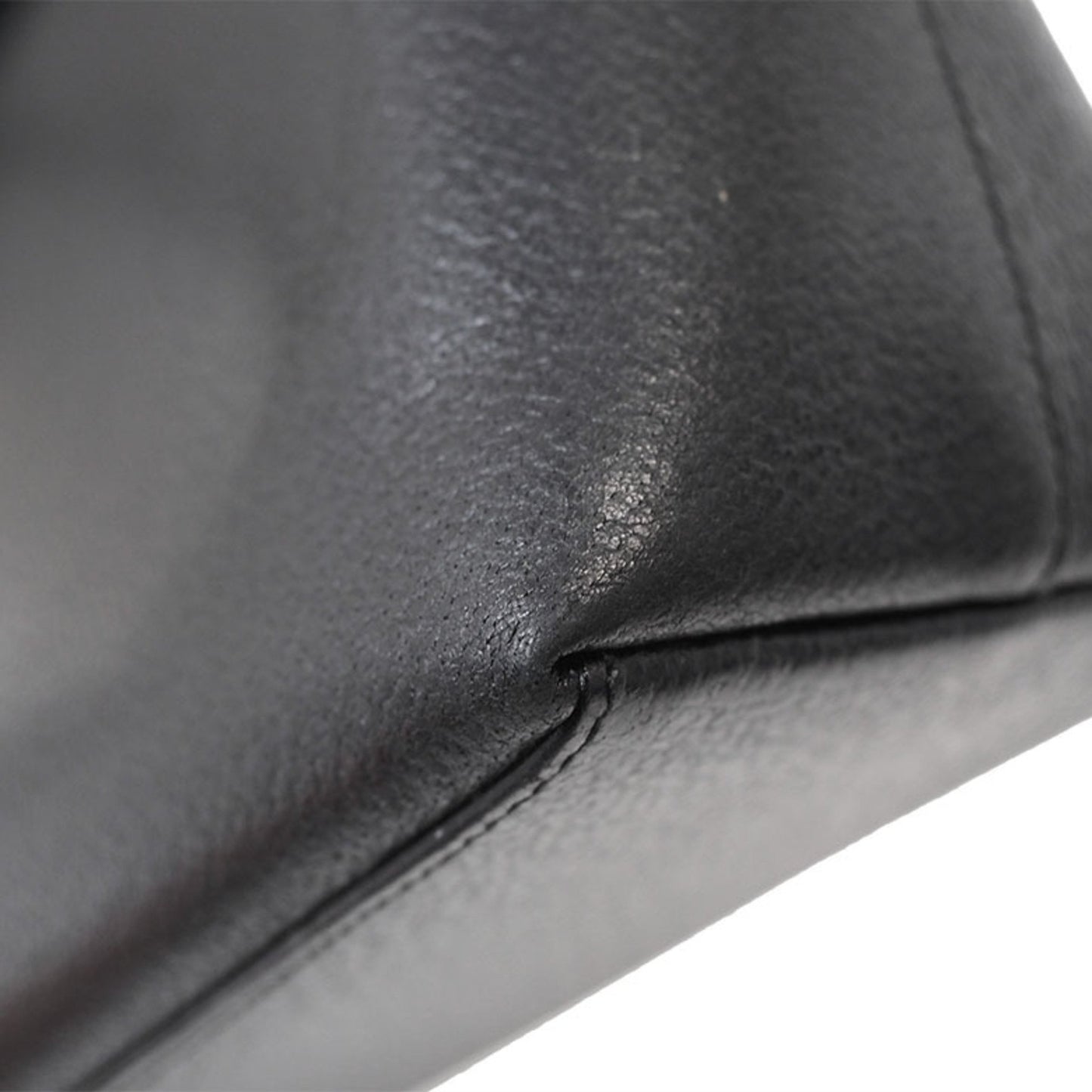 Gucci Bamboo, Black, Leather, handbag