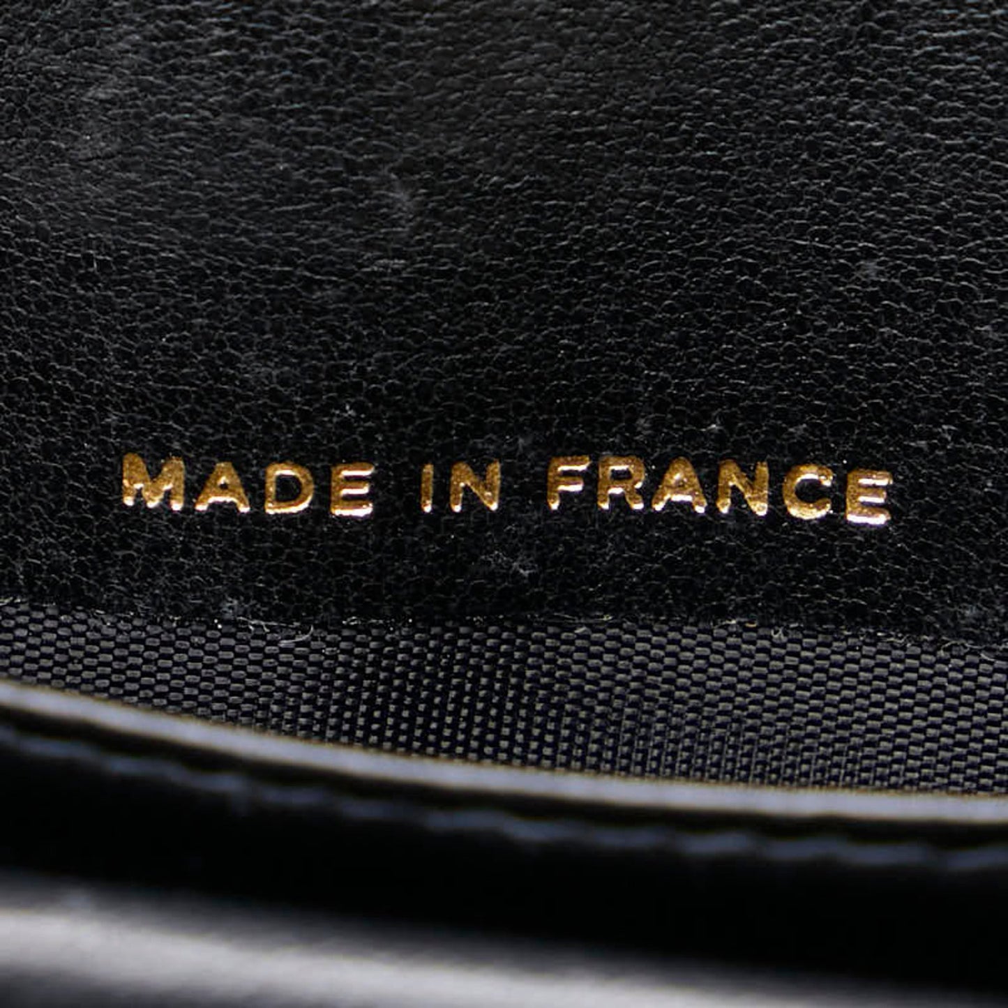 Chanel Logo CC, Black, Leather, wallet