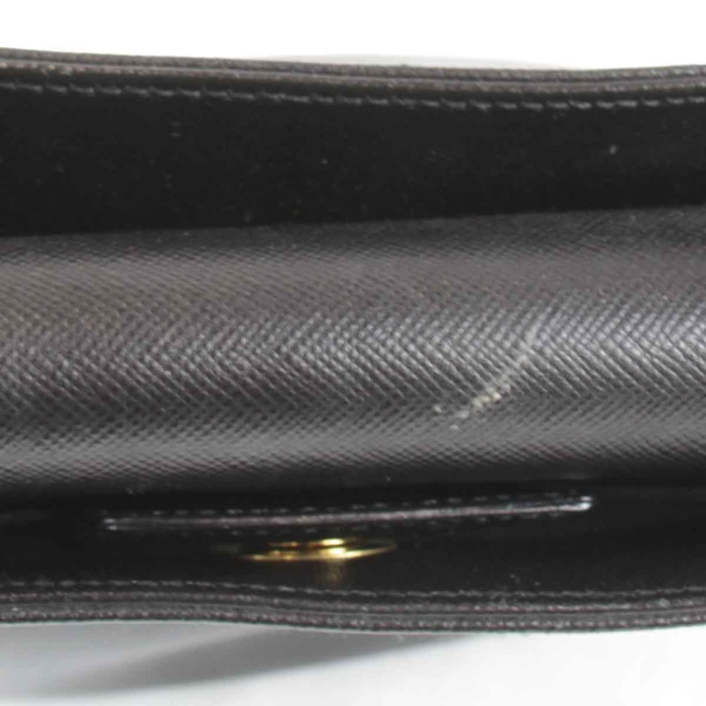 Salvatore Ferragamo, Black, Leather, handbag