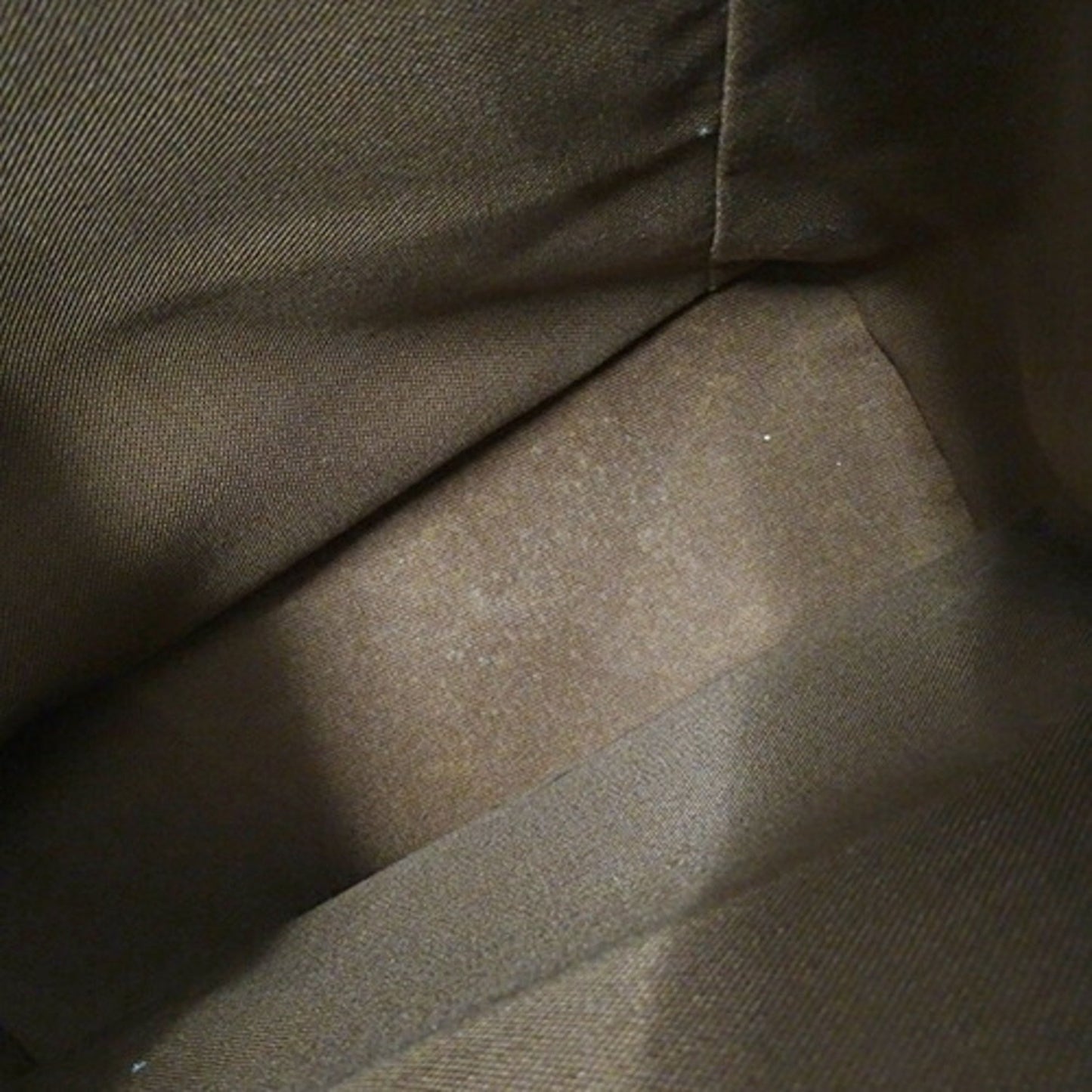 Louis Vuitton Montsouris MM, Brown, Canvas, backpack