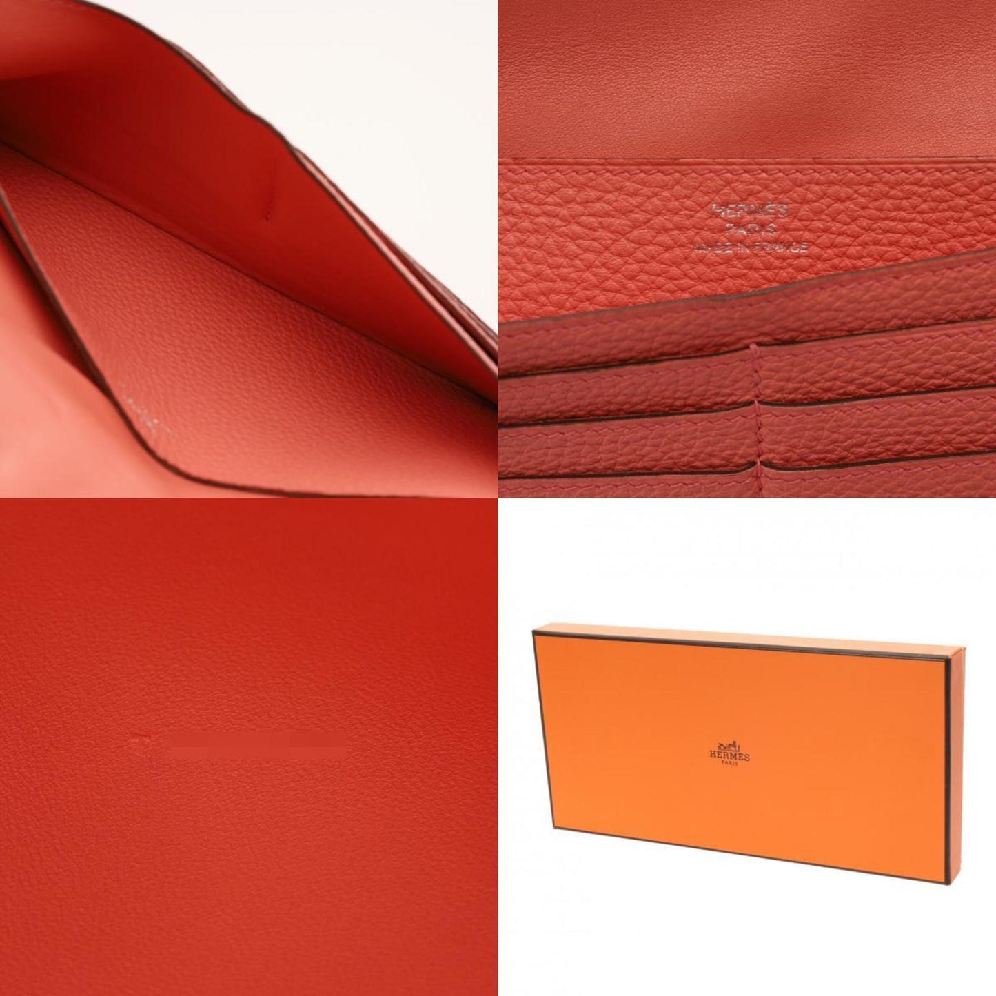 Hermès Dogon, Pink, Leather, wallet