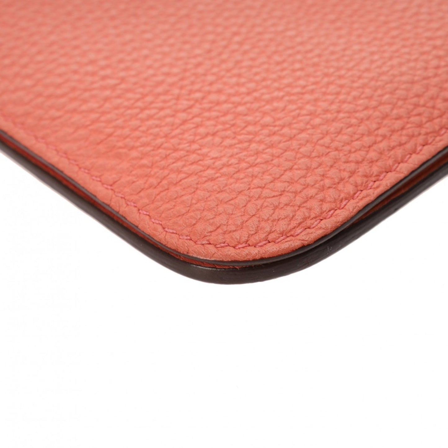 Hermès Dogon, Pink, Leather, wallet