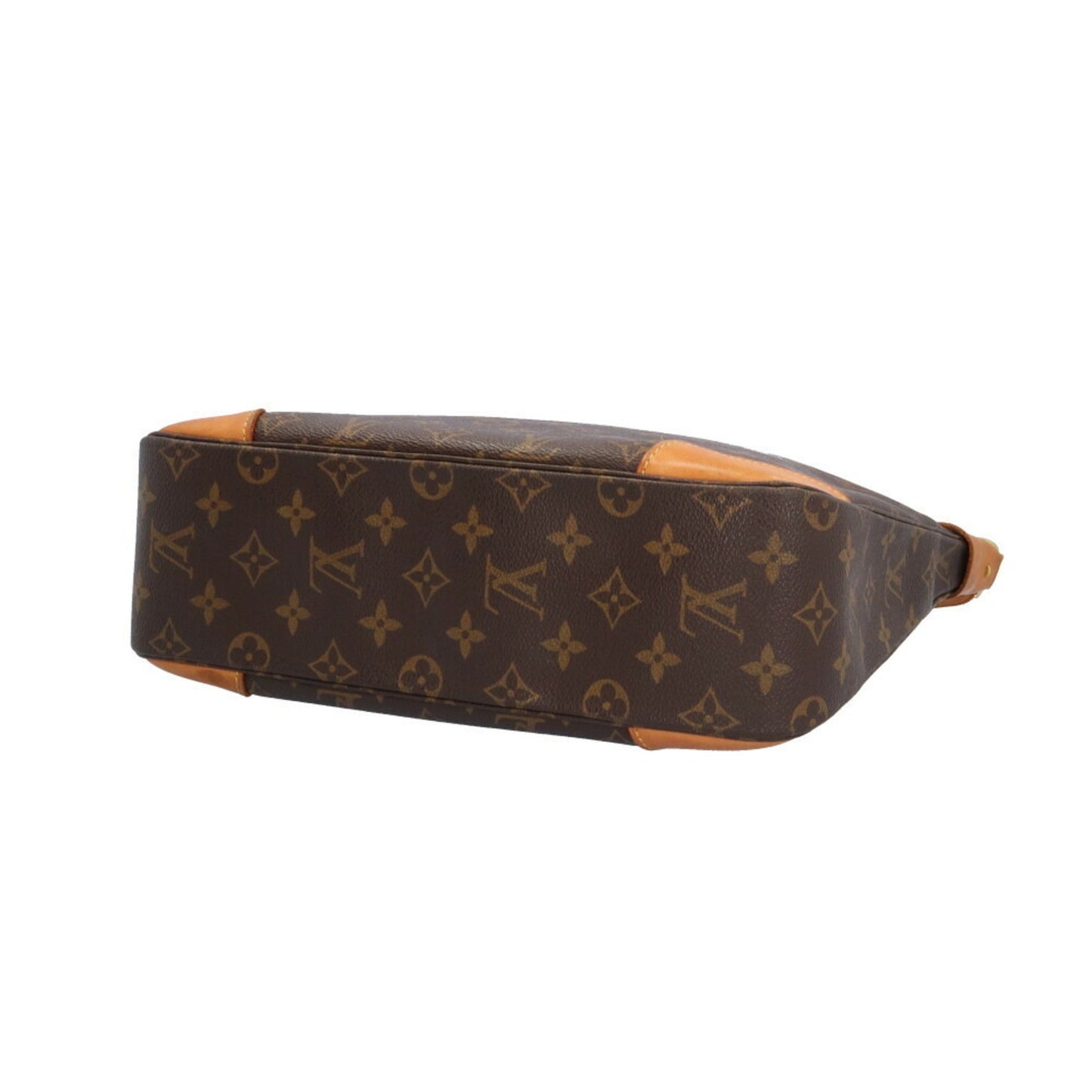 Louis Vuitton Boulogne, Brown, Canvas, shoulder