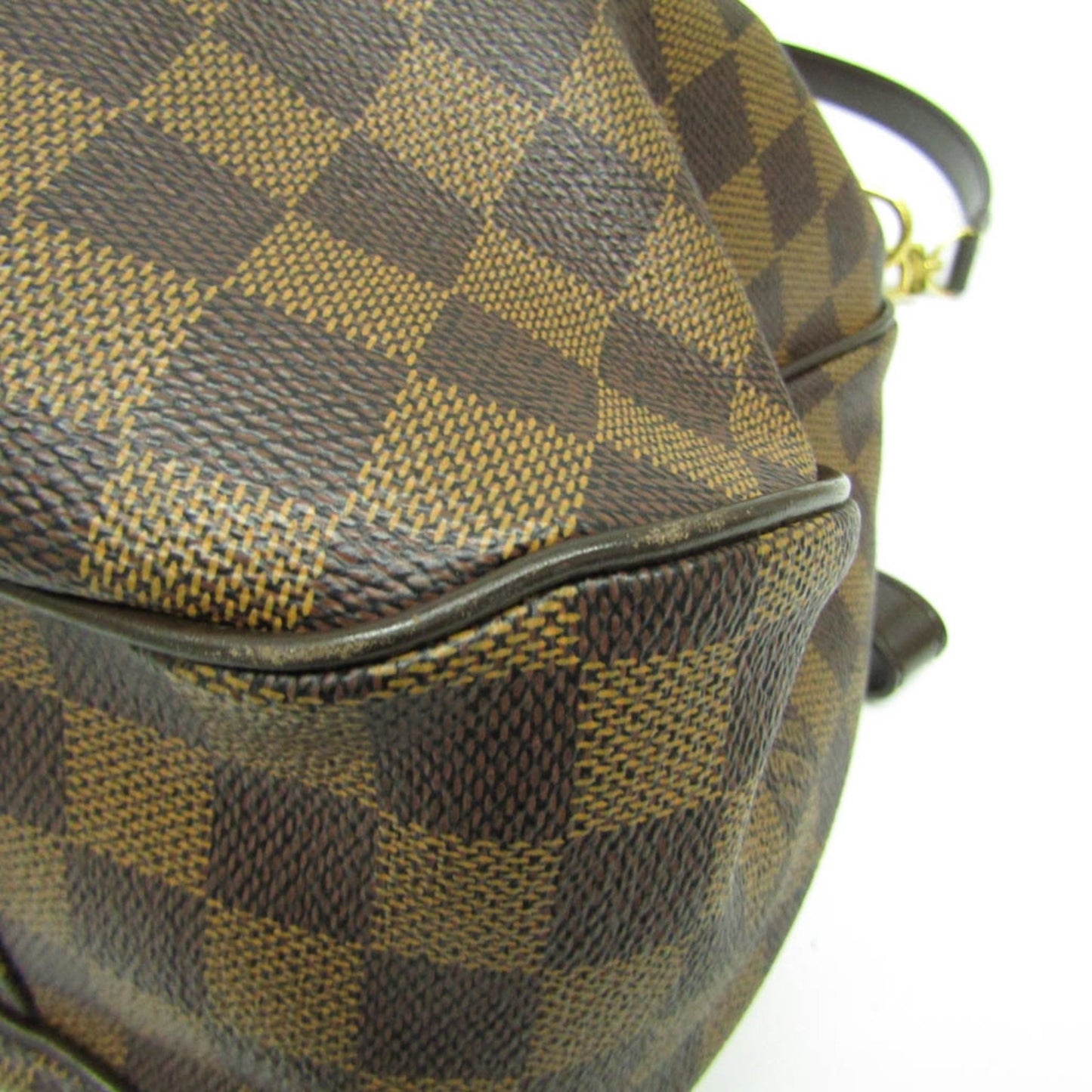 Louis Vuitton Evora, Brown, Canvas, shoulder