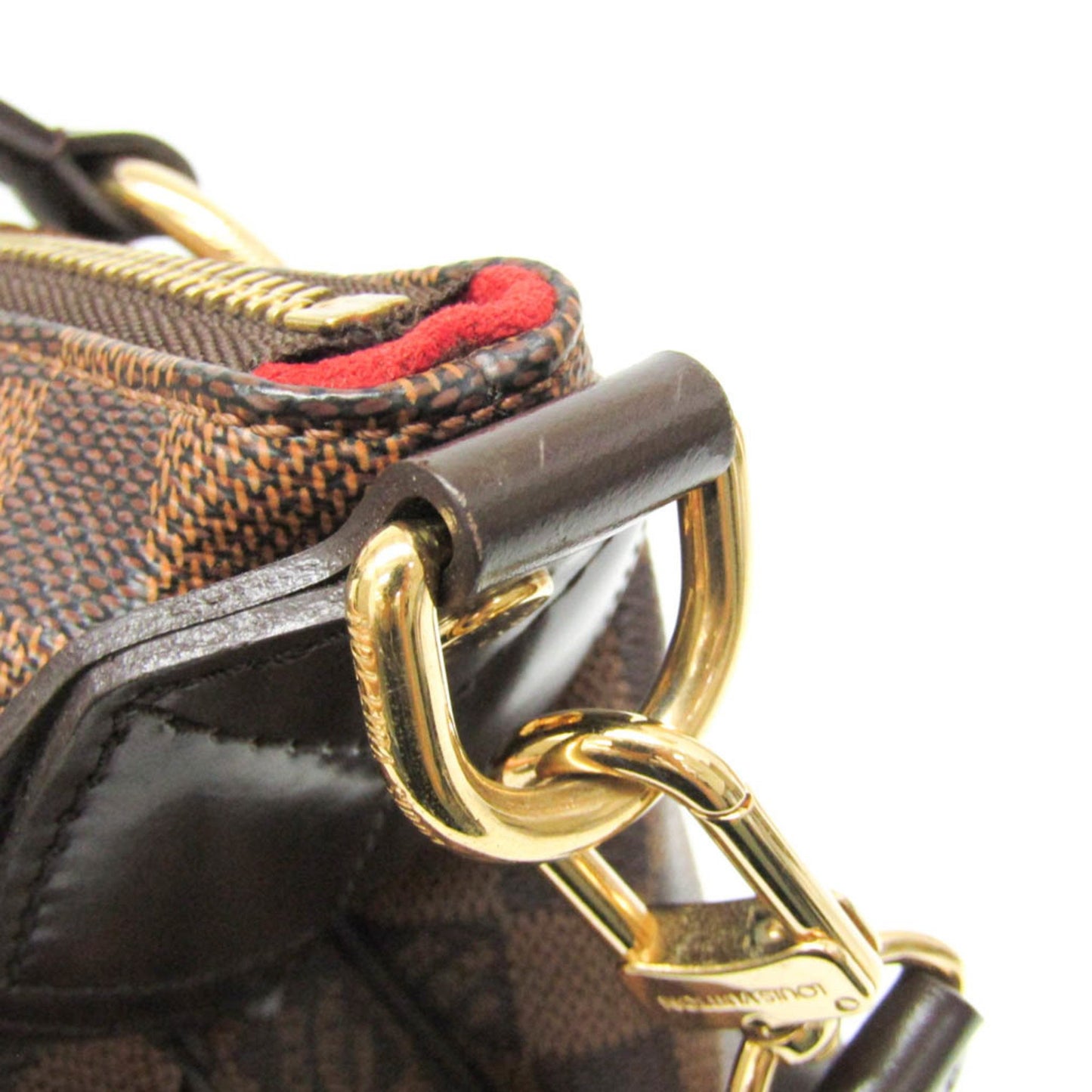 Louis Vuitton Evora, Brown, Canvas, shoulder