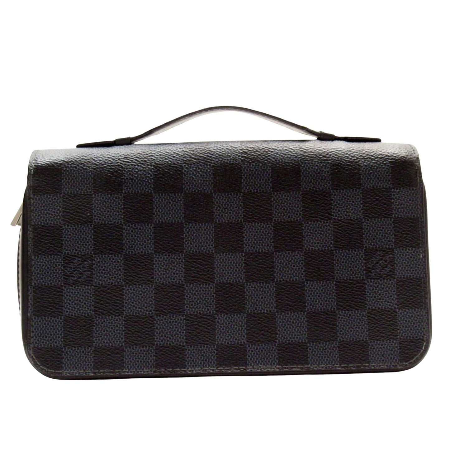 Louis Vuitton Zippy XL, Grey, Canvas, wallet