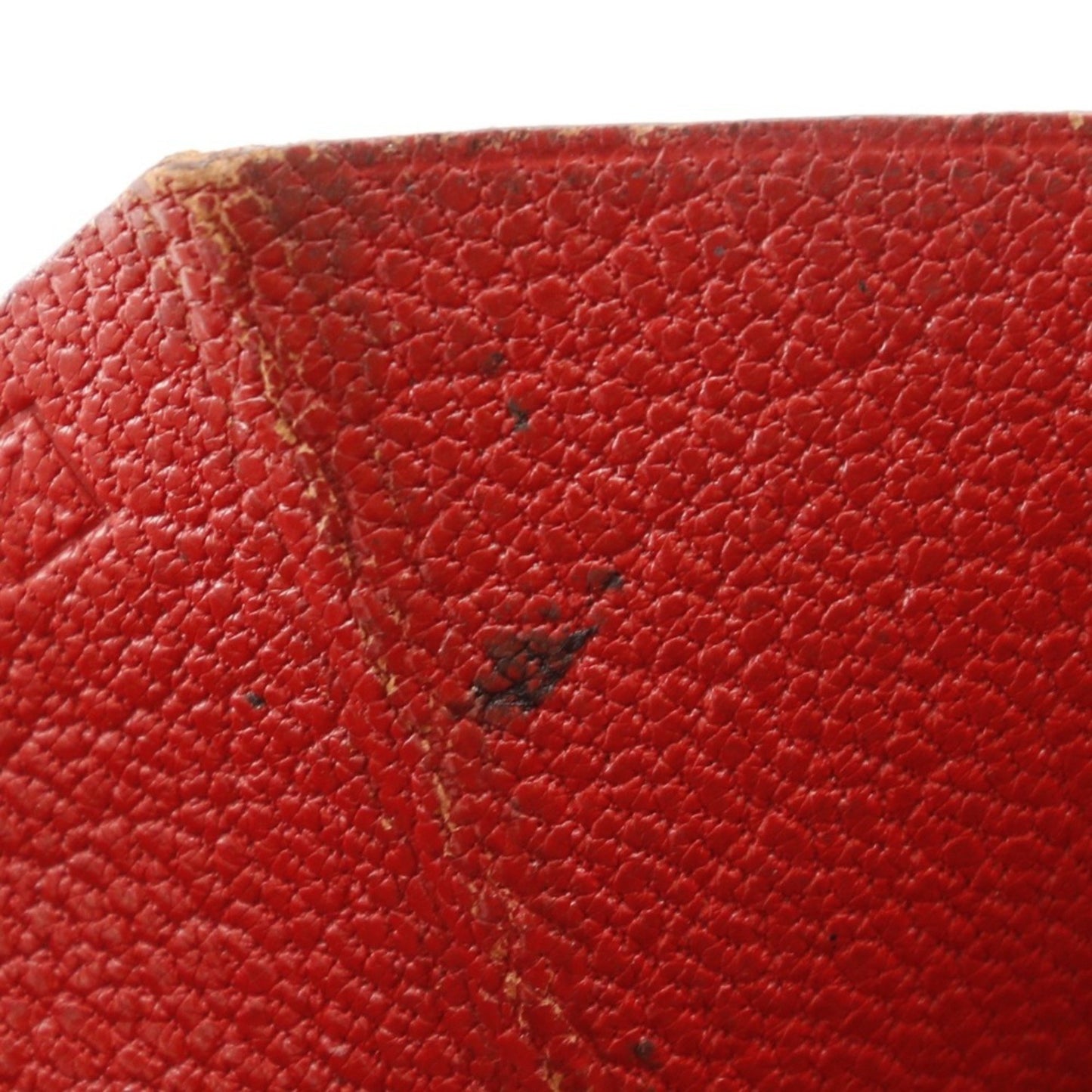 Hermès Béarn, Red, Leather, wallet