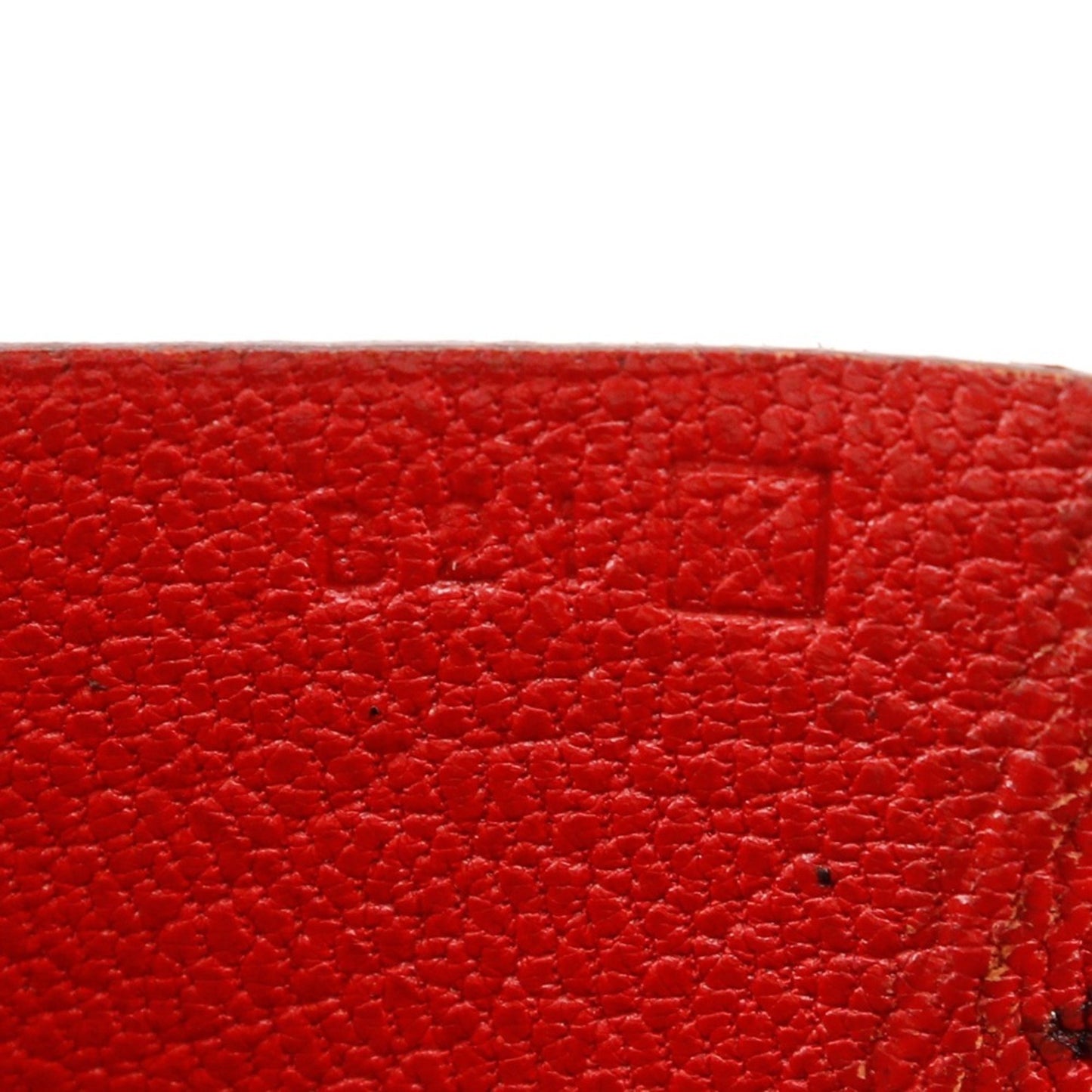 Hermès Béarn, Red, Leather, wallet