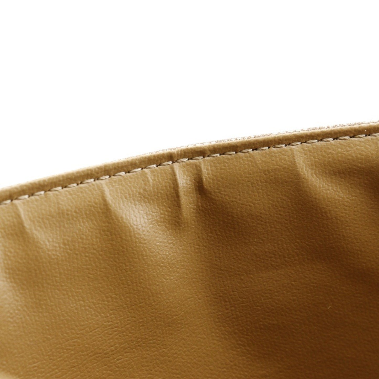 Céline Macadam, Beige, Canvas, shoulder