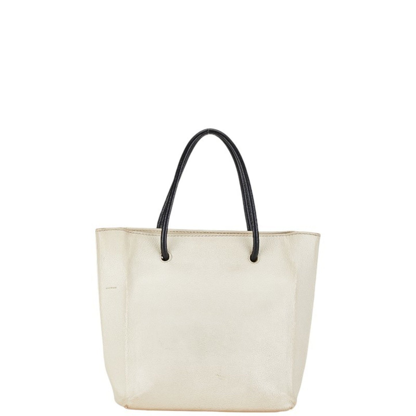 Balenciaga Cabas, White, Leather, tote