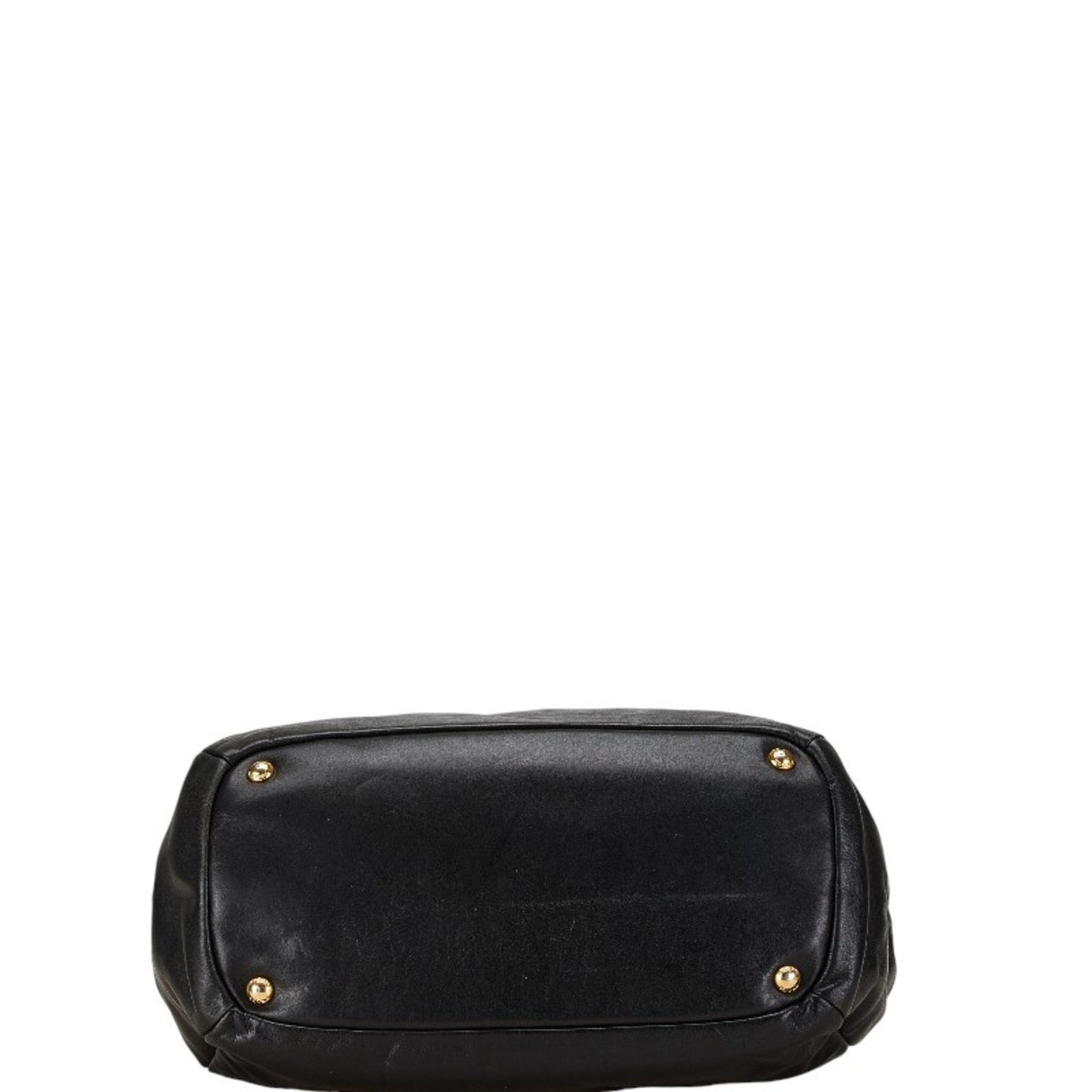 Prada Vitello, Black, Leather, handbag