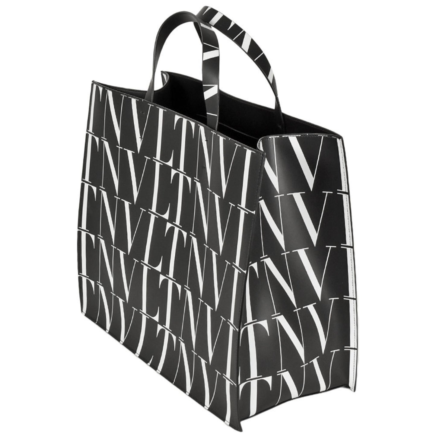 Valentino Garavani VLTN, Black, Leather, tote