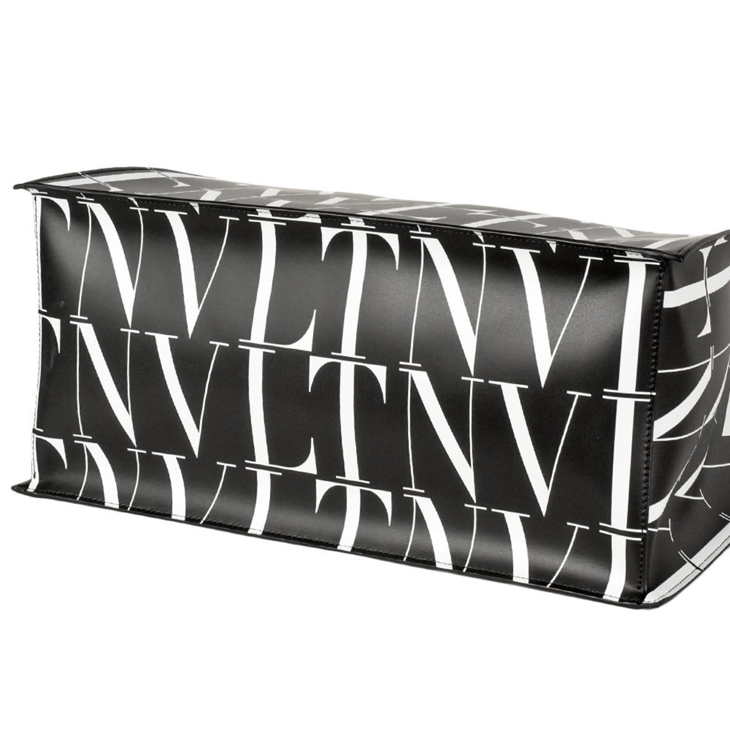 Valentino Garavani VLTN, Black, Leather, tote