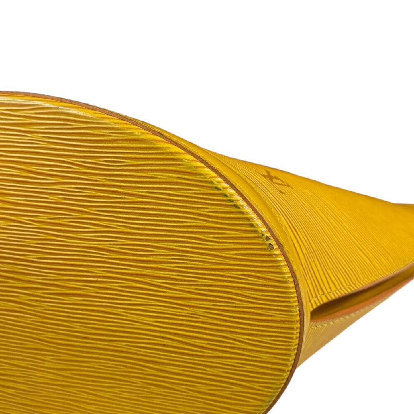 Louis Vuitton Saint Jacques, Yellow, Leather, shoulder