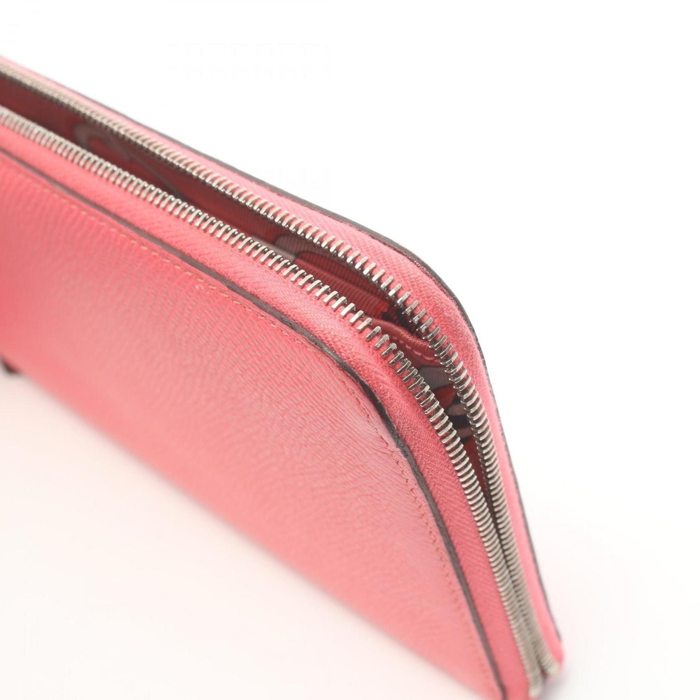 Hermès Azap, Pink, Leather, wallet