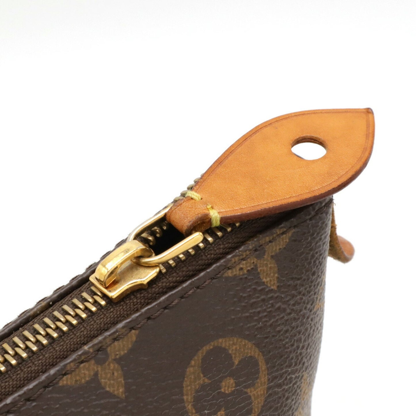 Louis Vuitton Léna, Brown, Canvas, shoulder