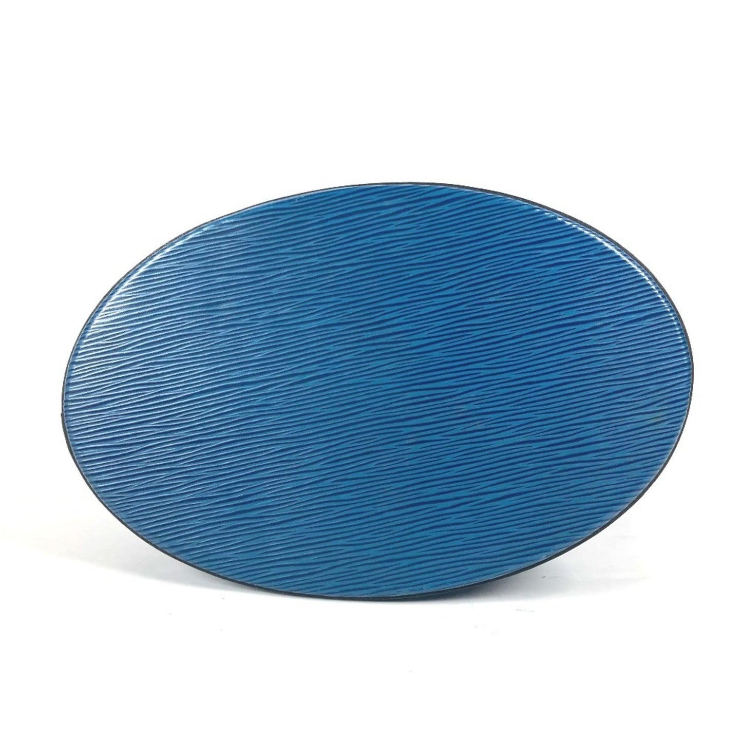 Louis Vuitton Cluny, Blue, Leather, shoulder