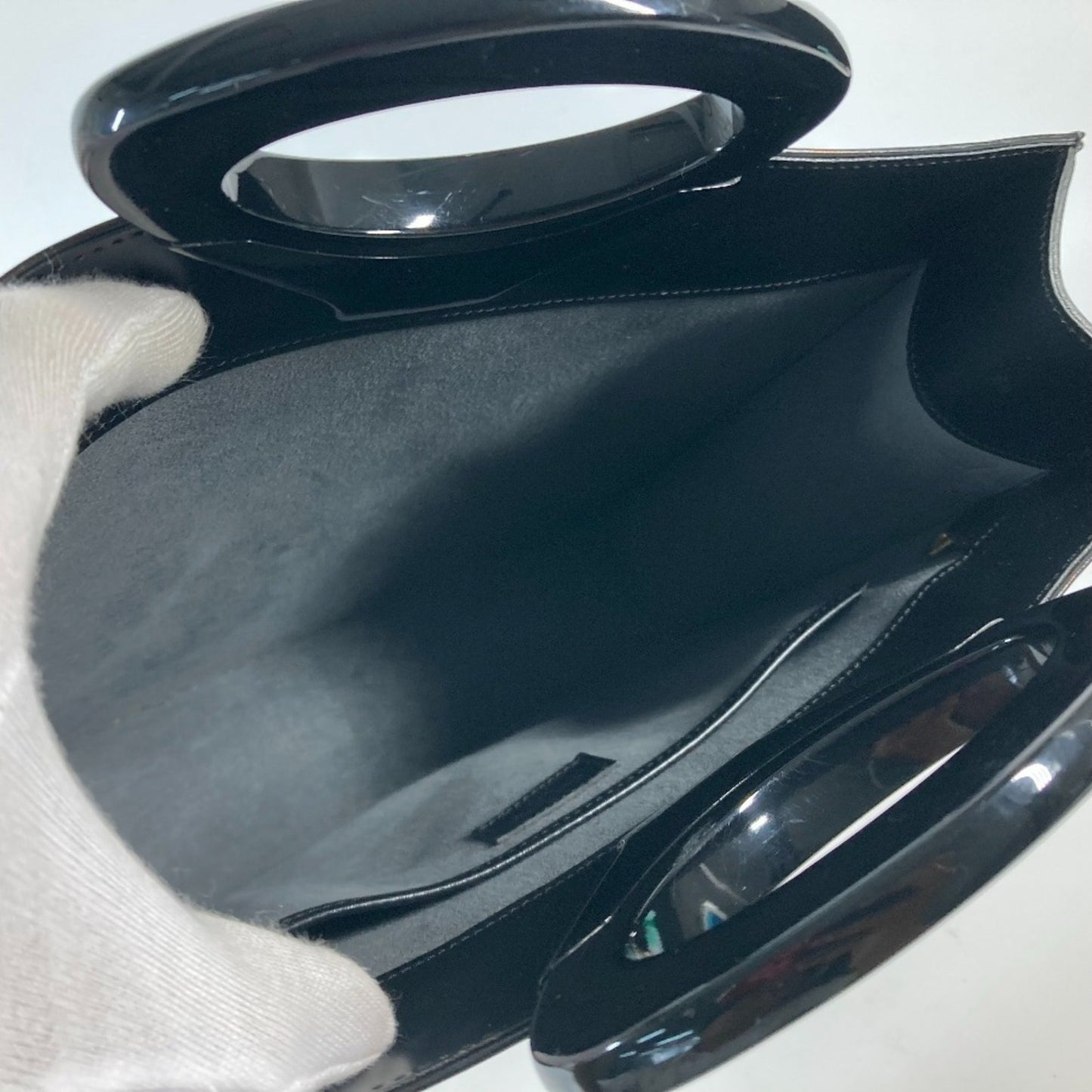 Louis Vuitton Ombre, Black, Leather, handbag