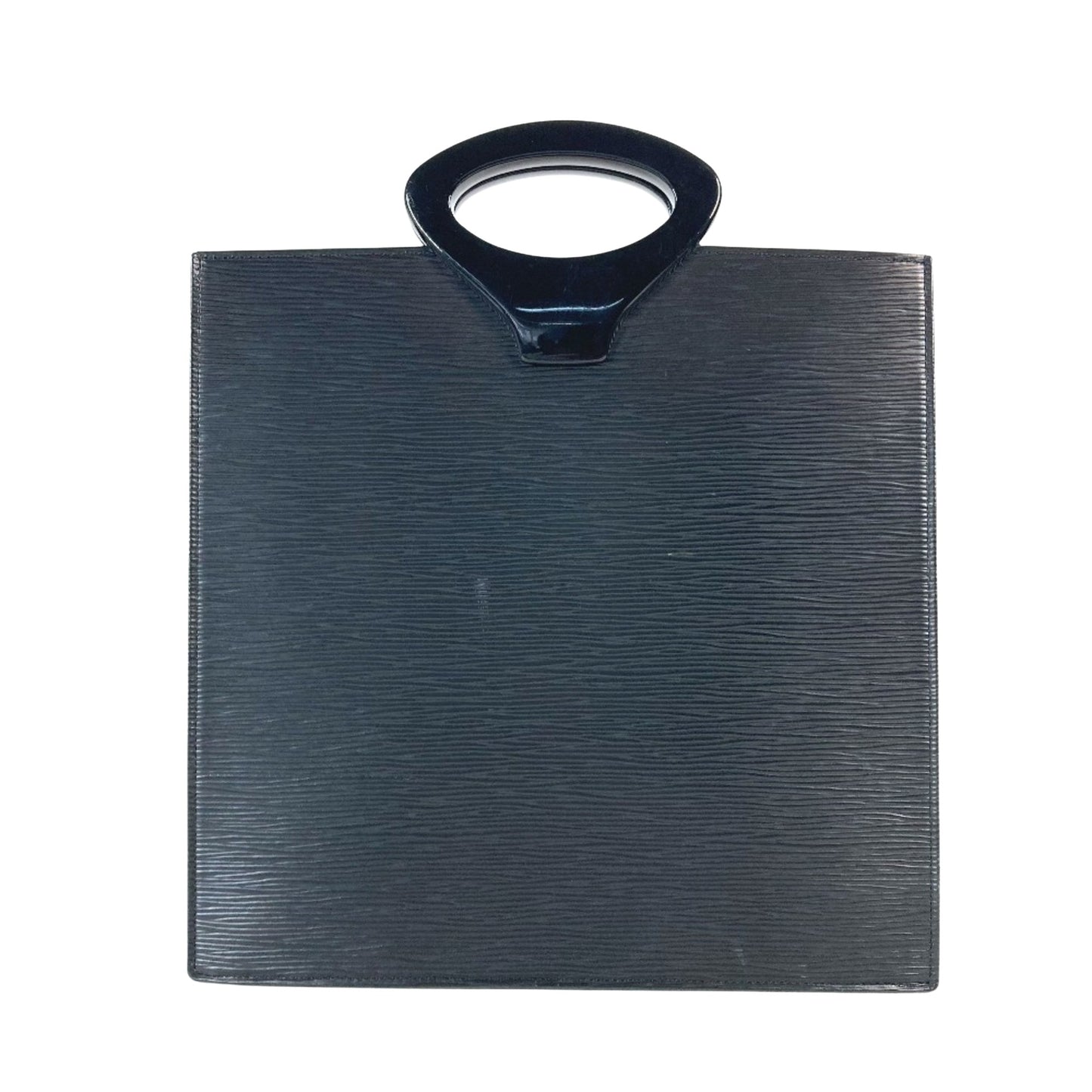 Louis Vuitton Ombre, Black, Leather, handbag