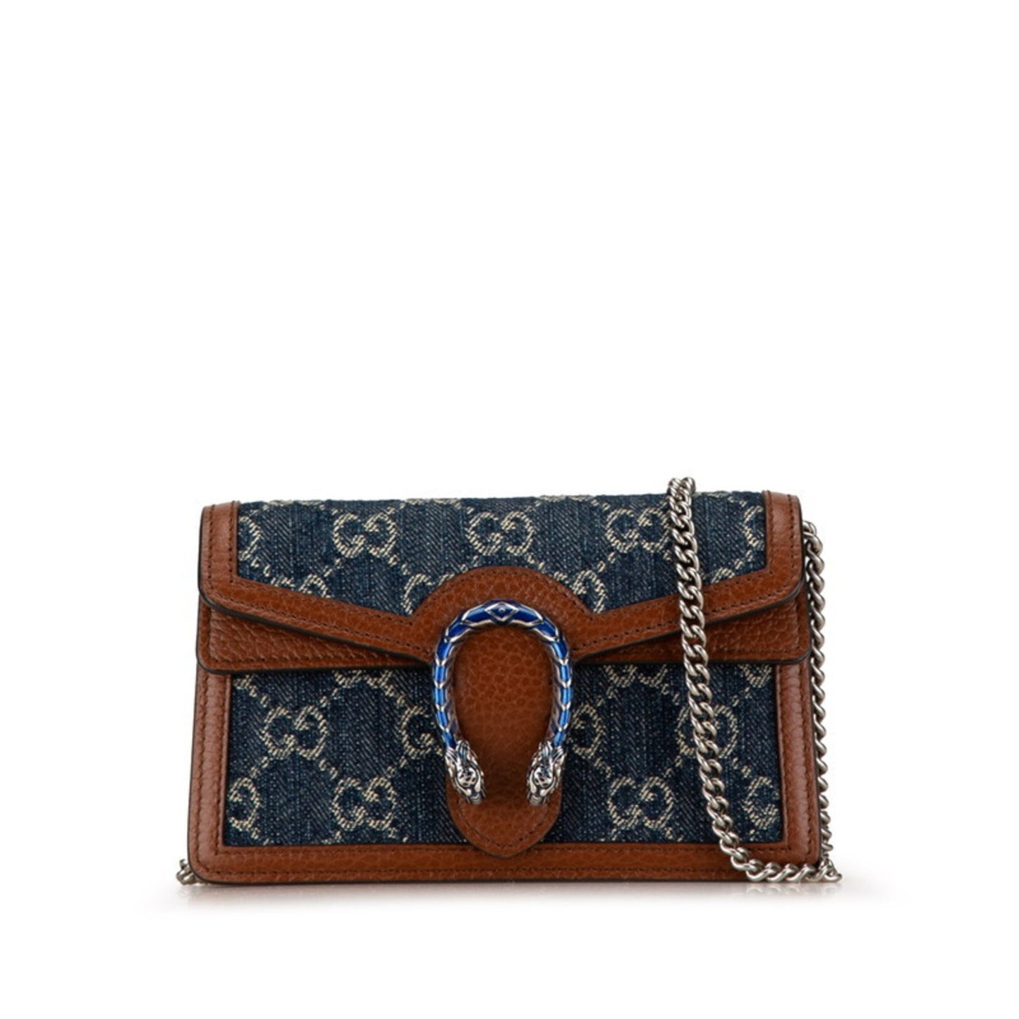 Gucci Dionysus, Navy, Denim - Jeans, shoulder