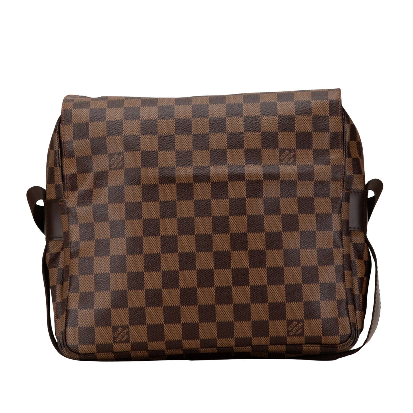 Louis Vuitton Naviglio, Brown, Canvas, shoulder