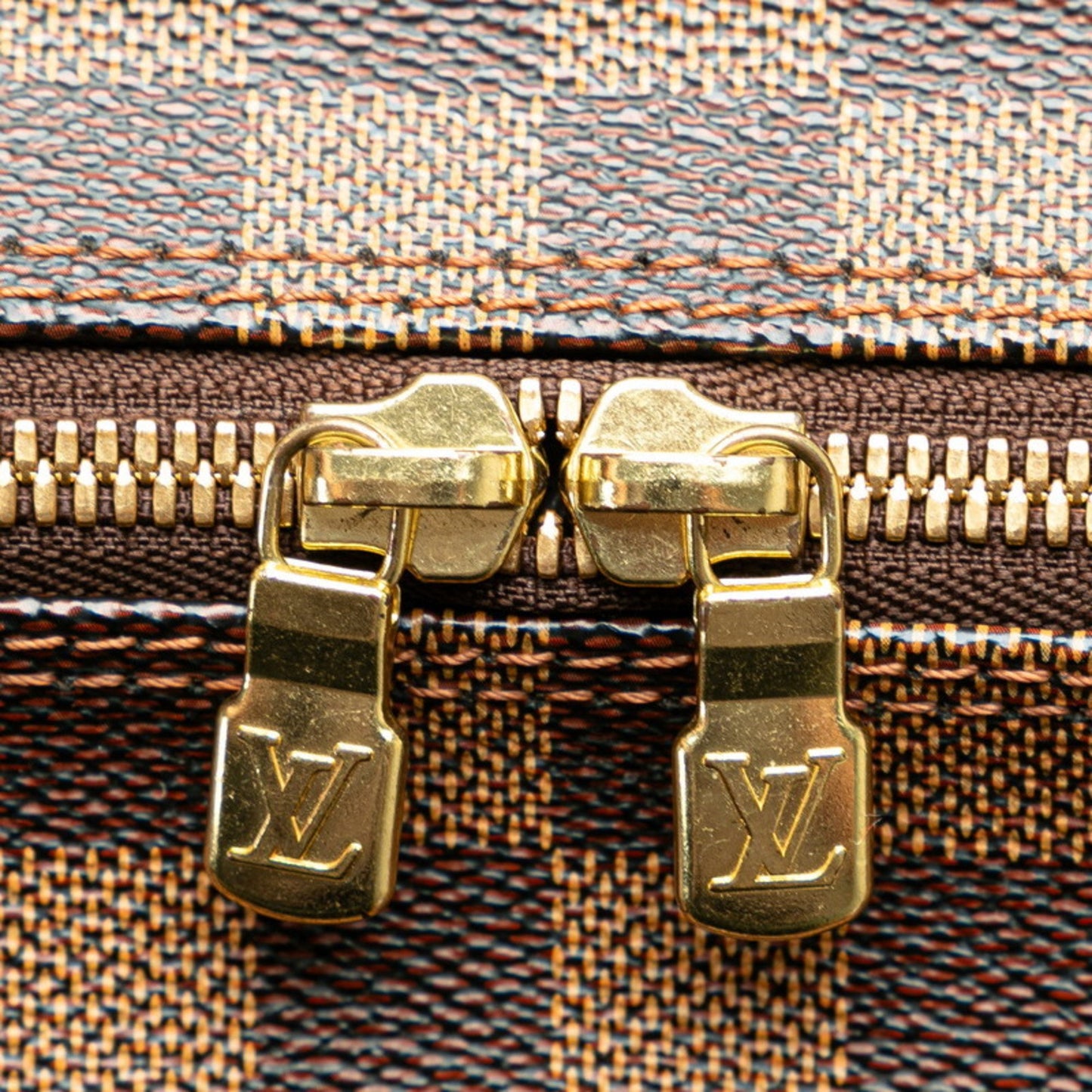 Louis Vuitton Naviglio, Brown, Canvas, shoulder