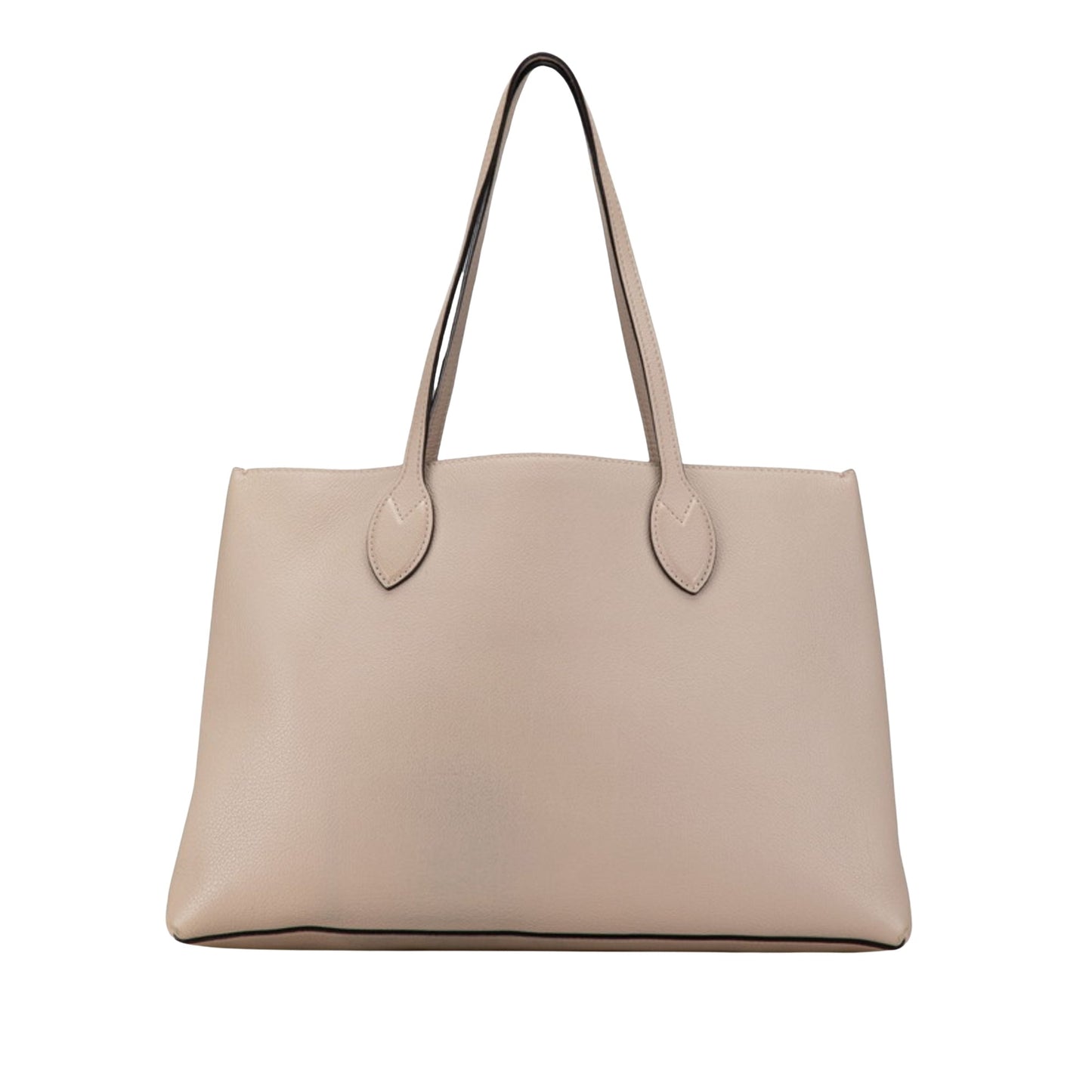 Louis Vuitton Lockme Bucket, Grey, Leather, tote