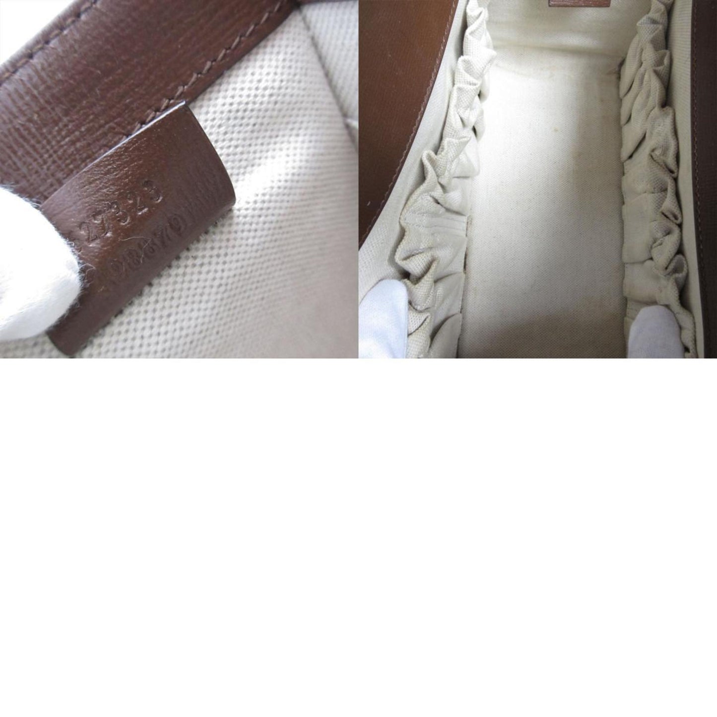 Gucci Horsebit, Beige, Canvas, handbag