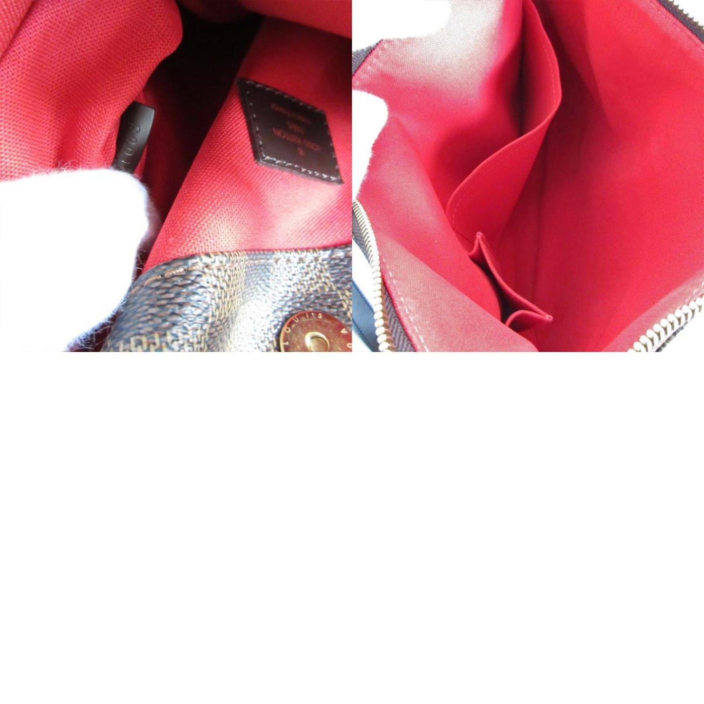 Louis Vuitton Bloomsbury, Brown, Canvas, shoulder