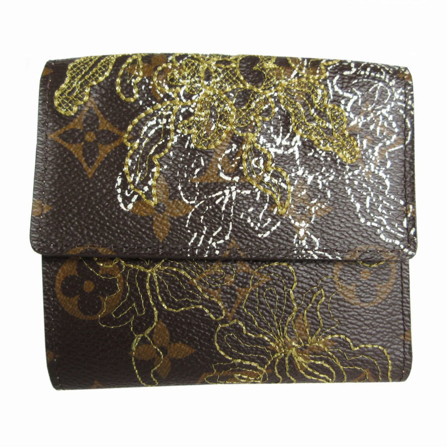 Louis Vuitton Ludlow, Brown, Canvas, wallet