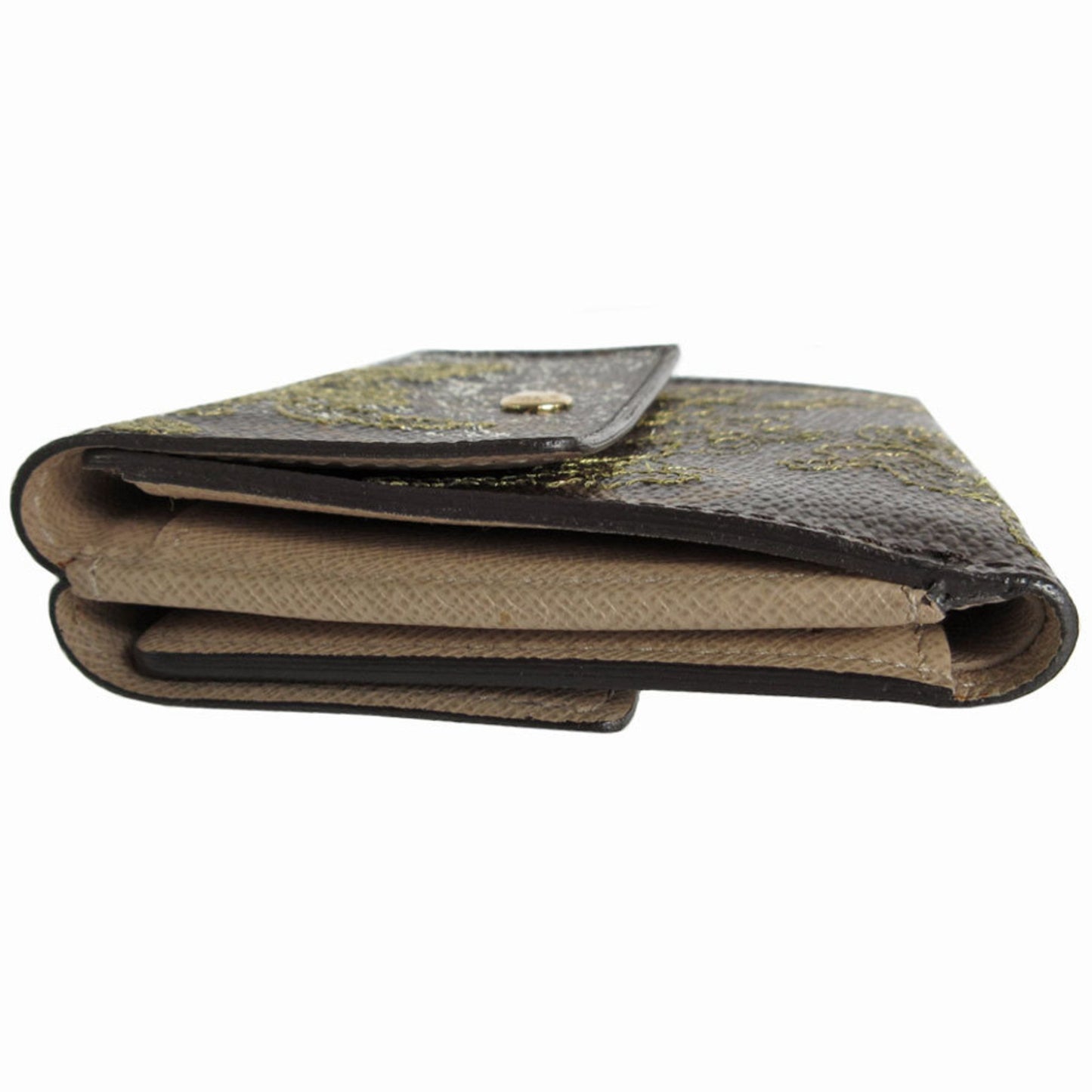 Louis Vuitton Ludlow, Brown, Canvas, wallet