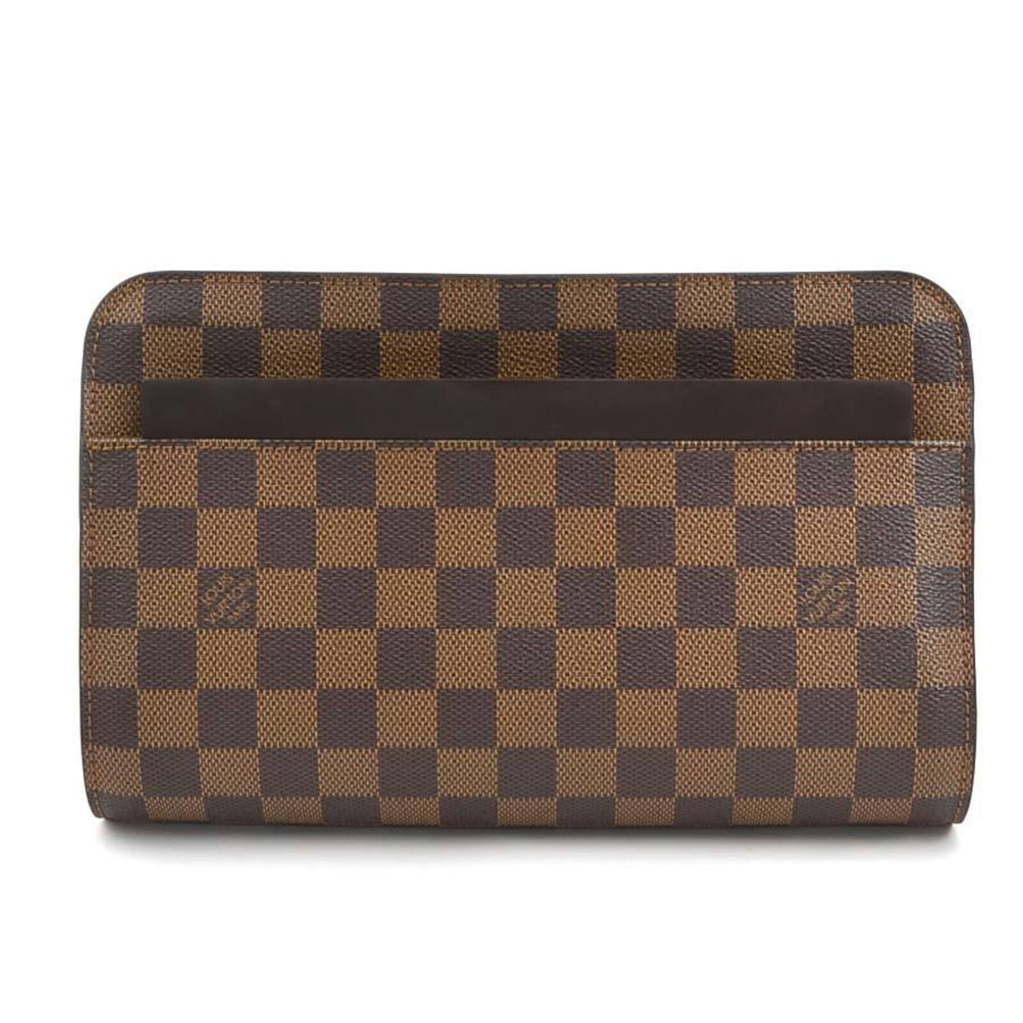 Louis Vuitton Saint Louis, Brown, Canvas, clutch