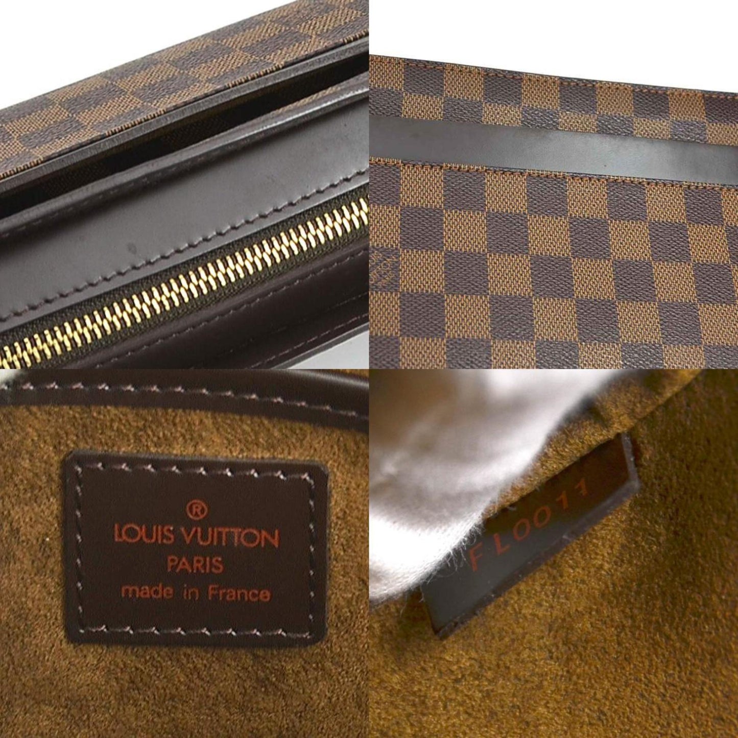 Louis Vuitton Saint Louis, Brown, Canvas, clutch