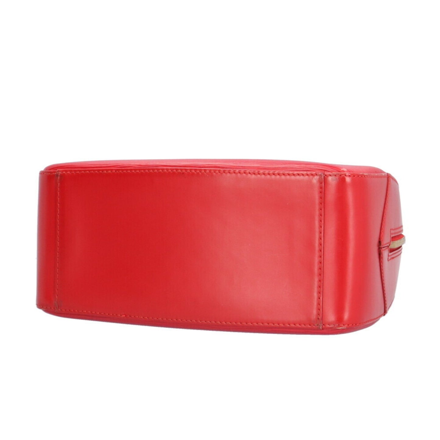 Louis Vuitton Sablon, Red, Leather, handbag