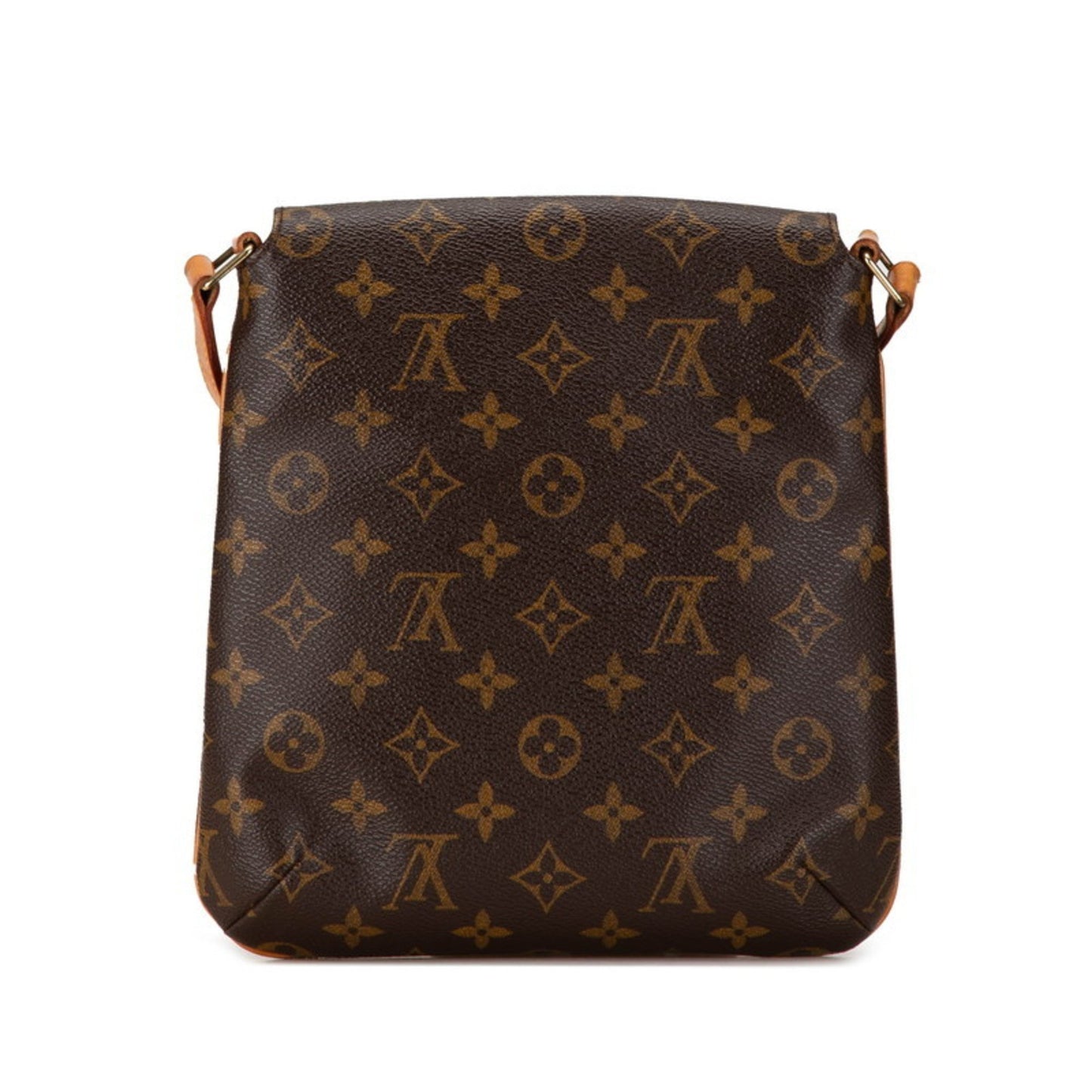 Louis Vuitton Musette Salsa, Brown, Canvas, shoulder