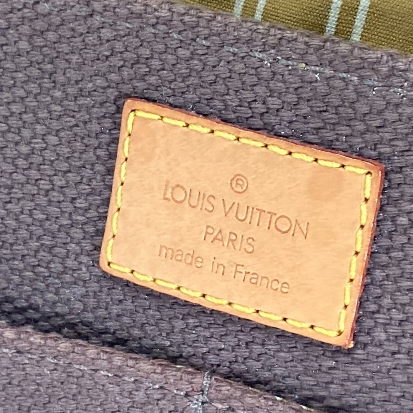 Louis Vuitton Antigua, Brown, Canvas, shoulder