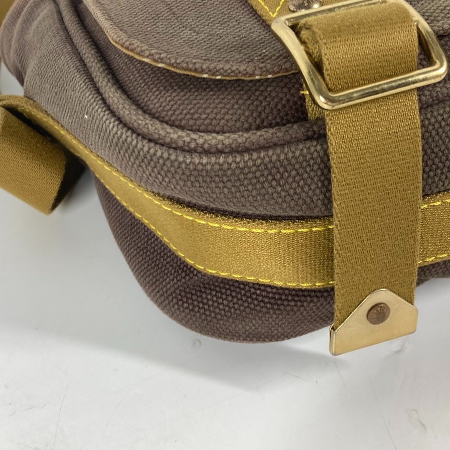 Louis Vuitton Antigua, Brown, Canvas, shoulder